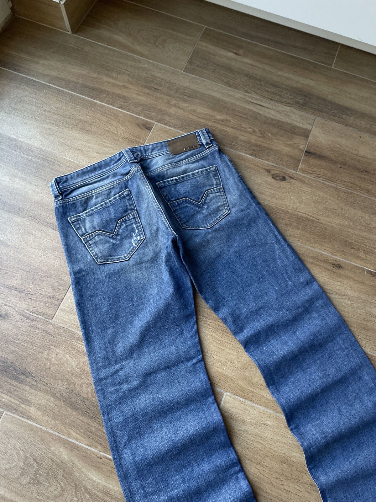 Diesel Diesel Vintage Jeans Avant Garde Flared Japanese Y2K Ripped Size US 32 / EU 48 - 8 Thumbnail