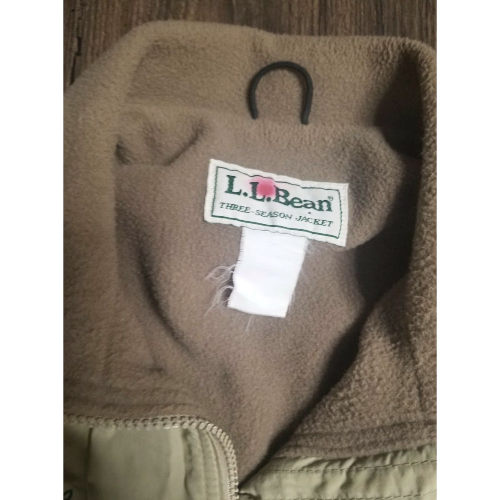 Vintage VINTAGE LL Bean Florida's Natural Three Season Jacket Mens L Beige Fleece Lined Size US L / EU 52-54 / 3 - 2 Thumbnail
