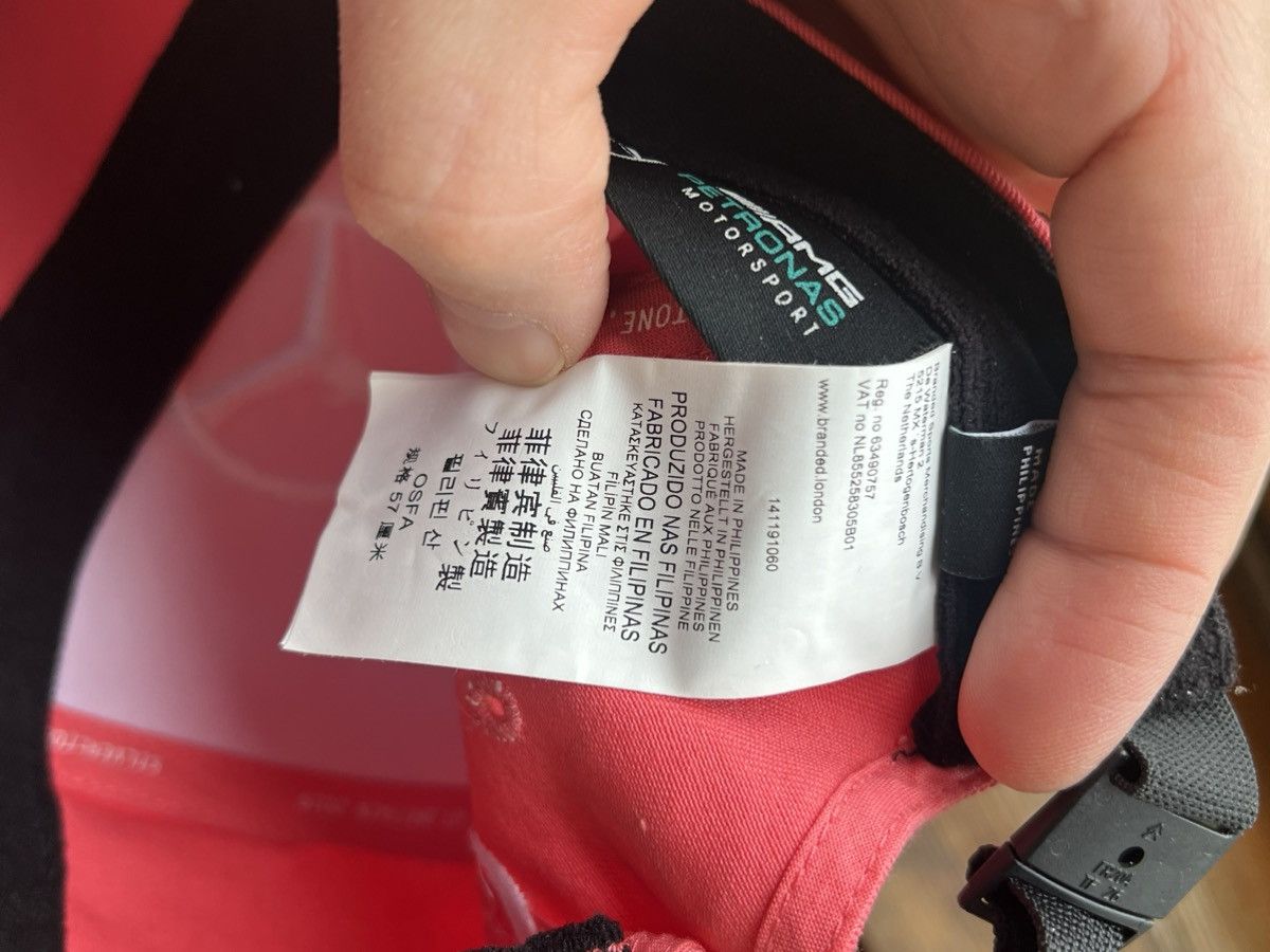 Mercedes-Benz Mercedes Benz AMG Petronas Mens Cap Hat Formula Uno Size ONE SIZE - 14 Thumbnail