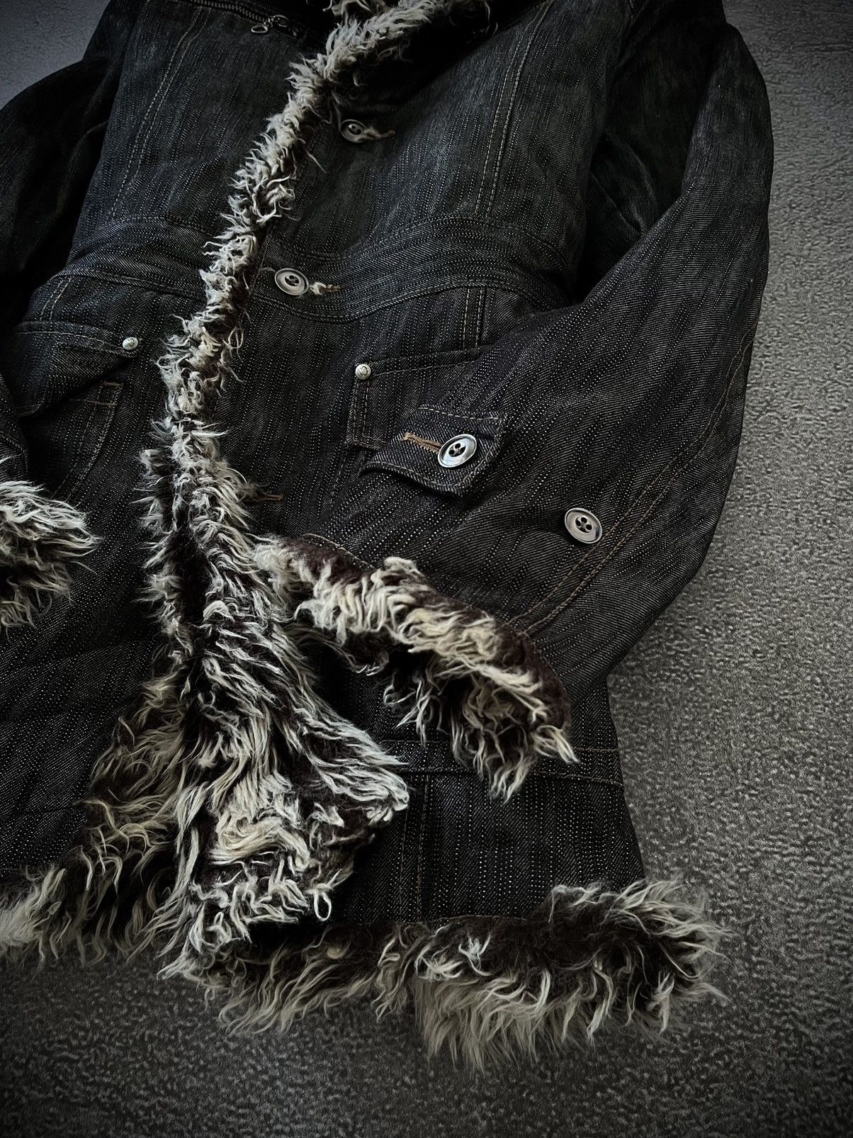 Nicole Club 2000s NICOLE CLUB - VKEI STYLE FUR LINER JACKET Size US L / EU 52-54 / 3 - 4 Thumbnail