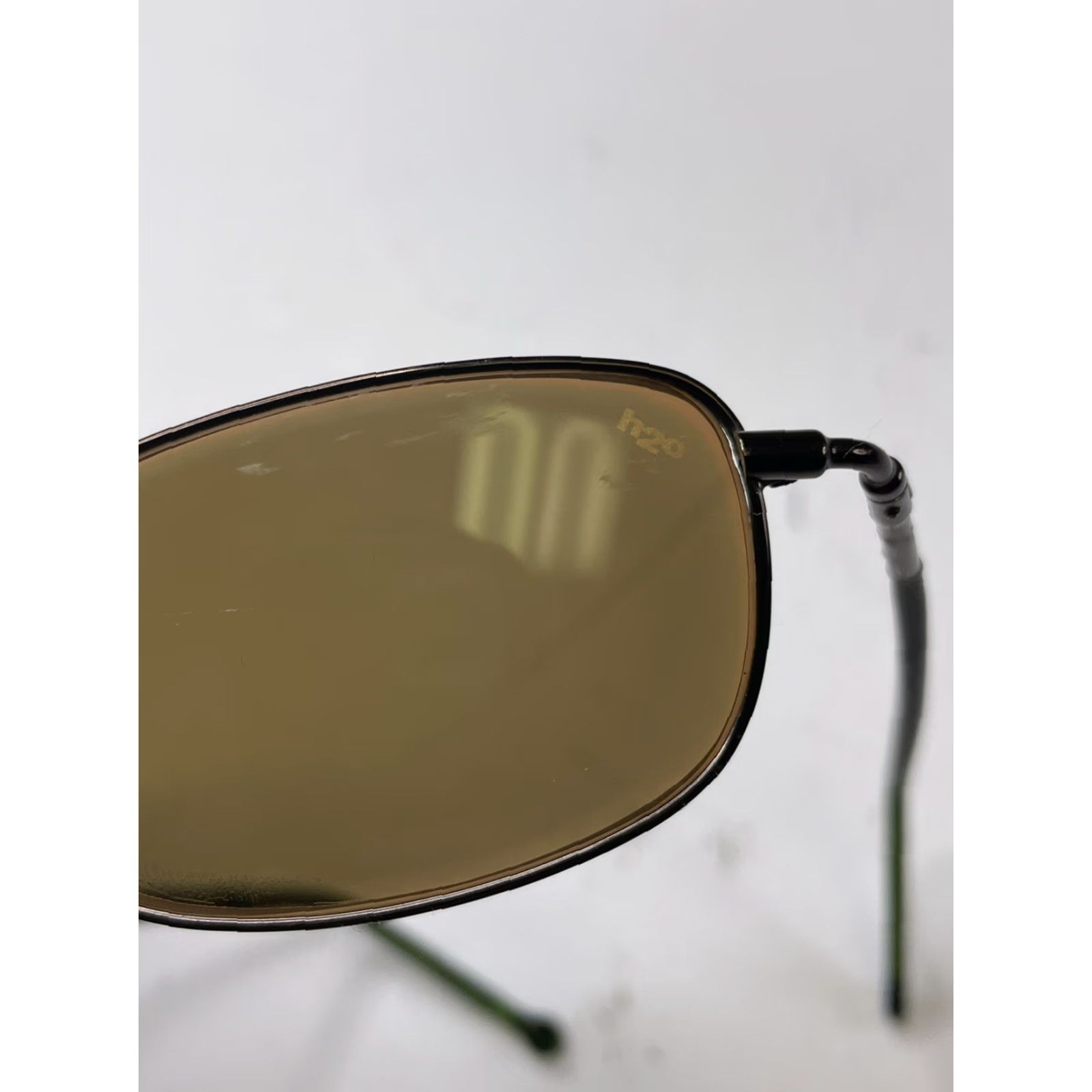 Vintage REVO Sunglasses RE 3013 081-S/61 Polarized Bronze Frame Made In Italy Men Size ONE SIZE - 5 Thumbnail