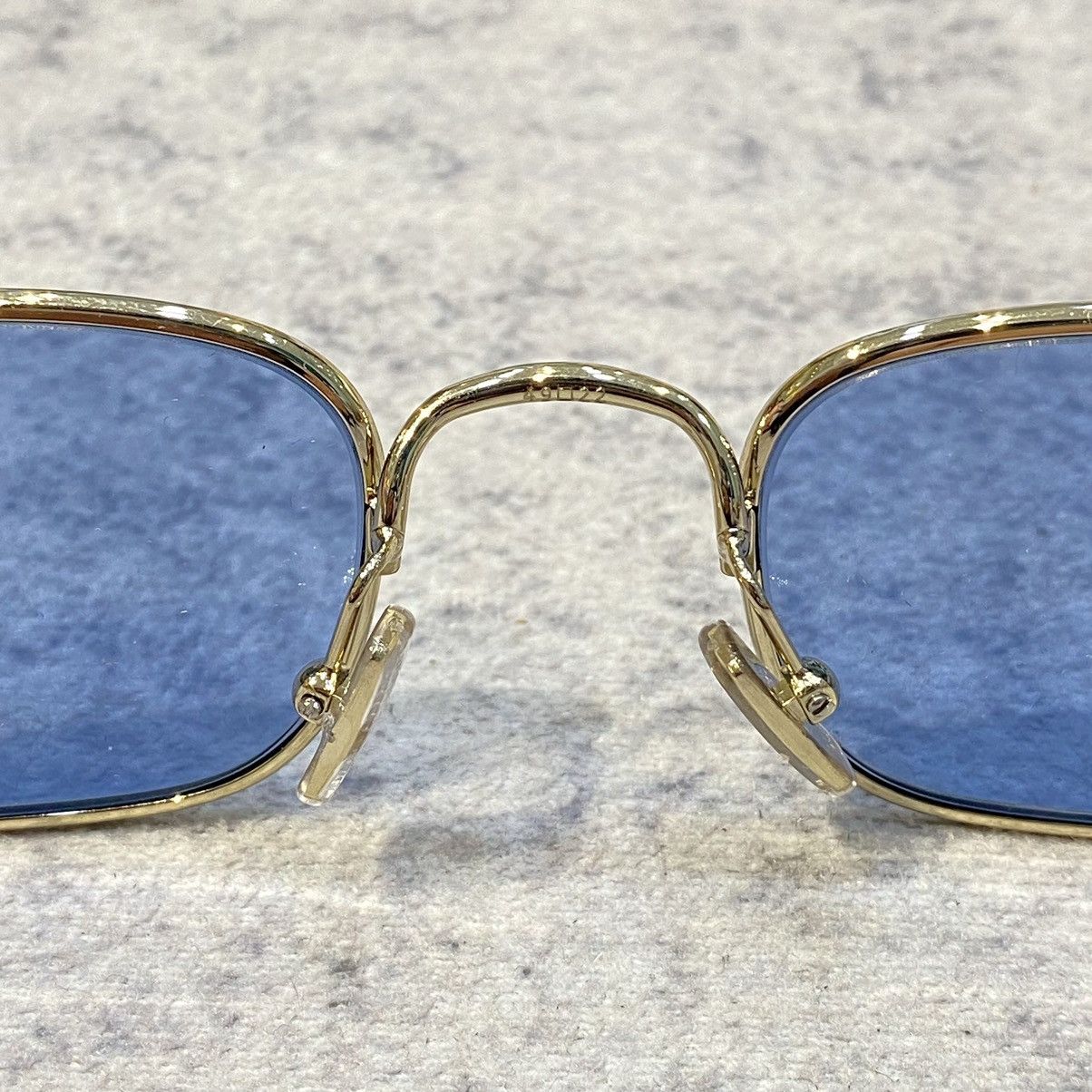 Miu Miu MIU MIU 0MU A53S ZVN60O PALE GOLD BLUE Size ONE SIZE - 6 Thumbnail