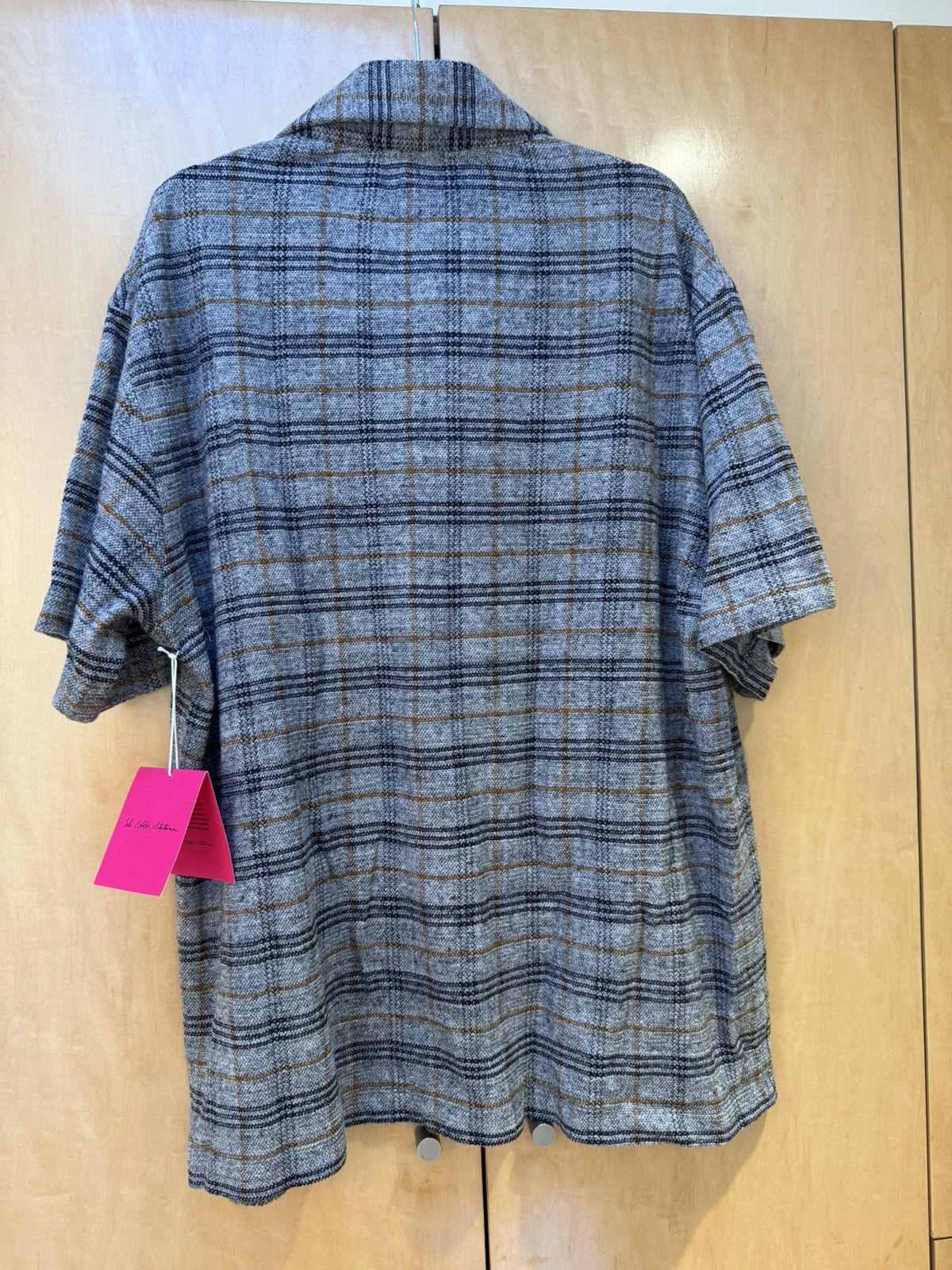 The Elder Statesman Vintage Plaid Knit Polo Size US L / EU 52-54 / 3 - 6 Thumbnail