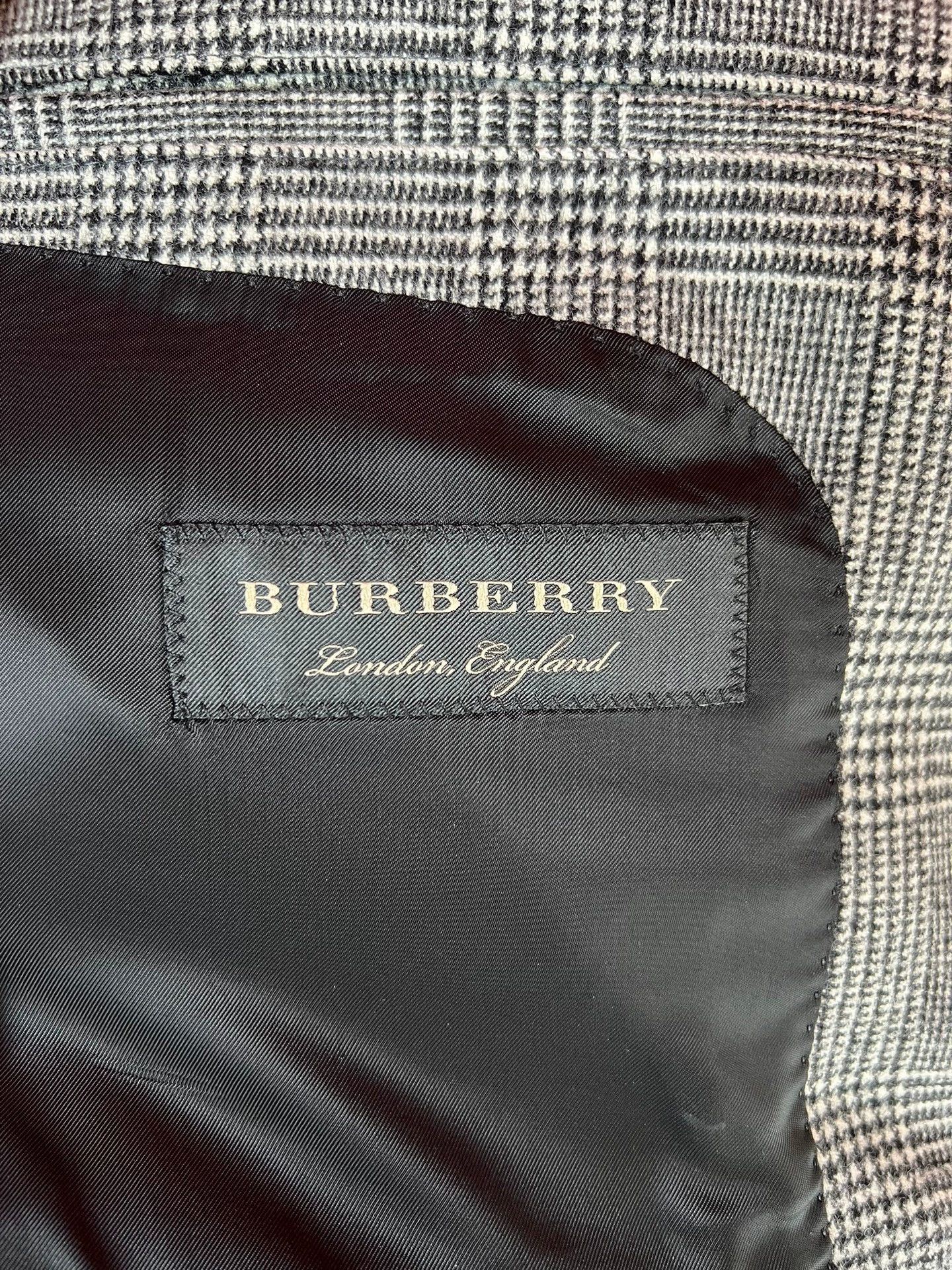 Burberry Burberry Prorsum Prince of Wales Check Blazer 46 Size 46S - 5 Thumbnail