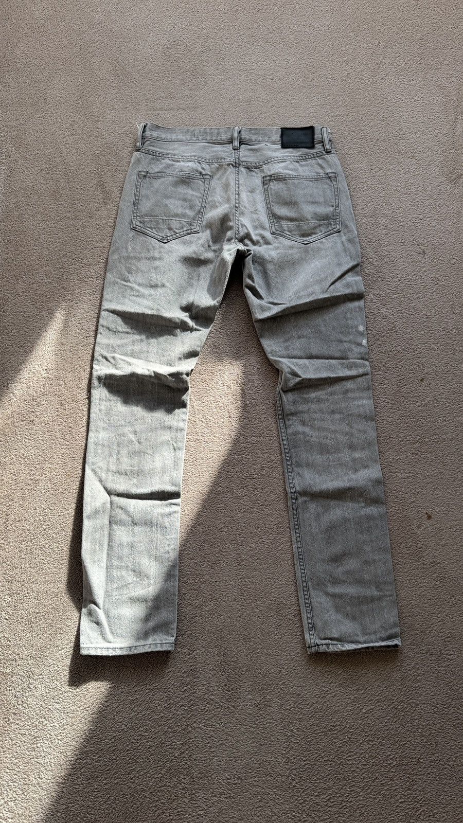 Japanese Brand Allsaints Ripped Skinny distressed washed Jeans hedi slimane Size US 32 / EU 48 - 3 Thumbnail