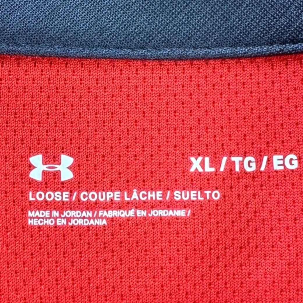 Under Armour Under Armour Golf Polo Shirt Mens XL Orange Short Sleeve Athletic Logo Rugby Polo Size US XL / EU 56 / 4 - 4 Thumbnail