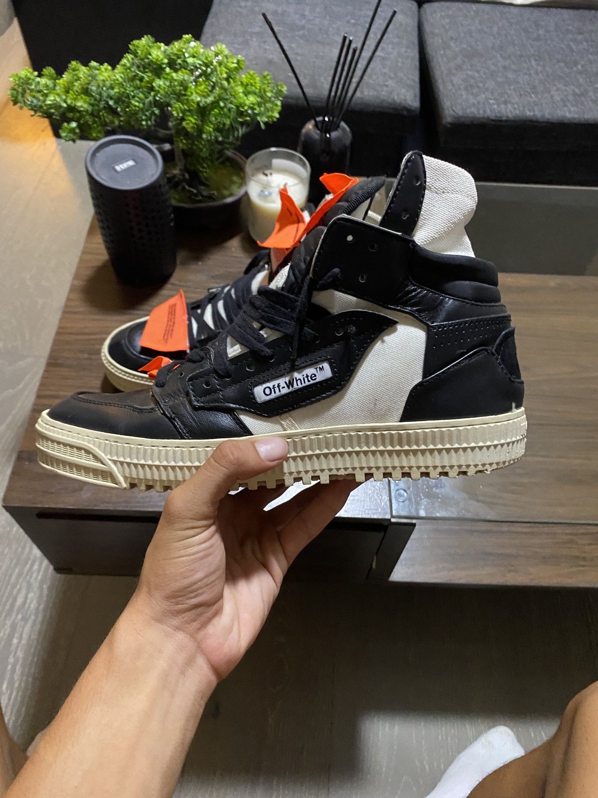 Off-White Off White Off court 3.0 High Black Size US 9.5 / EU 42-43 - 1 Thumbnail