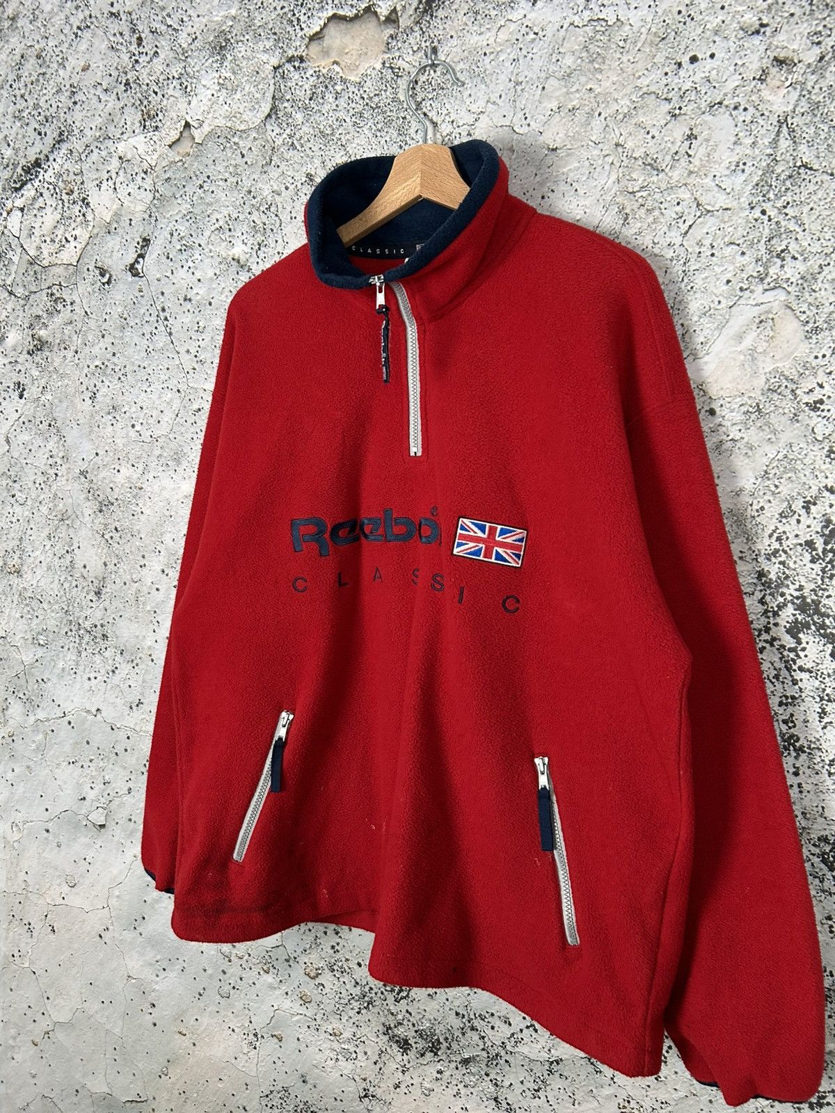 Reebok Reebok 90s Sport Fleece Streetwear Rap Baggy Skate Size US L / EU 52-54 / 3 - 2 Thumbnail