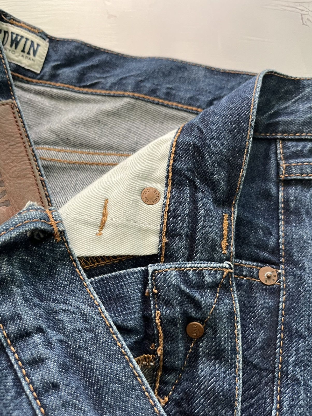 Edwin Edwin Jeans Tokyo Japan Denim Japanese Brand Blue Size US 30 / EU 46 - 9 Thumbnail