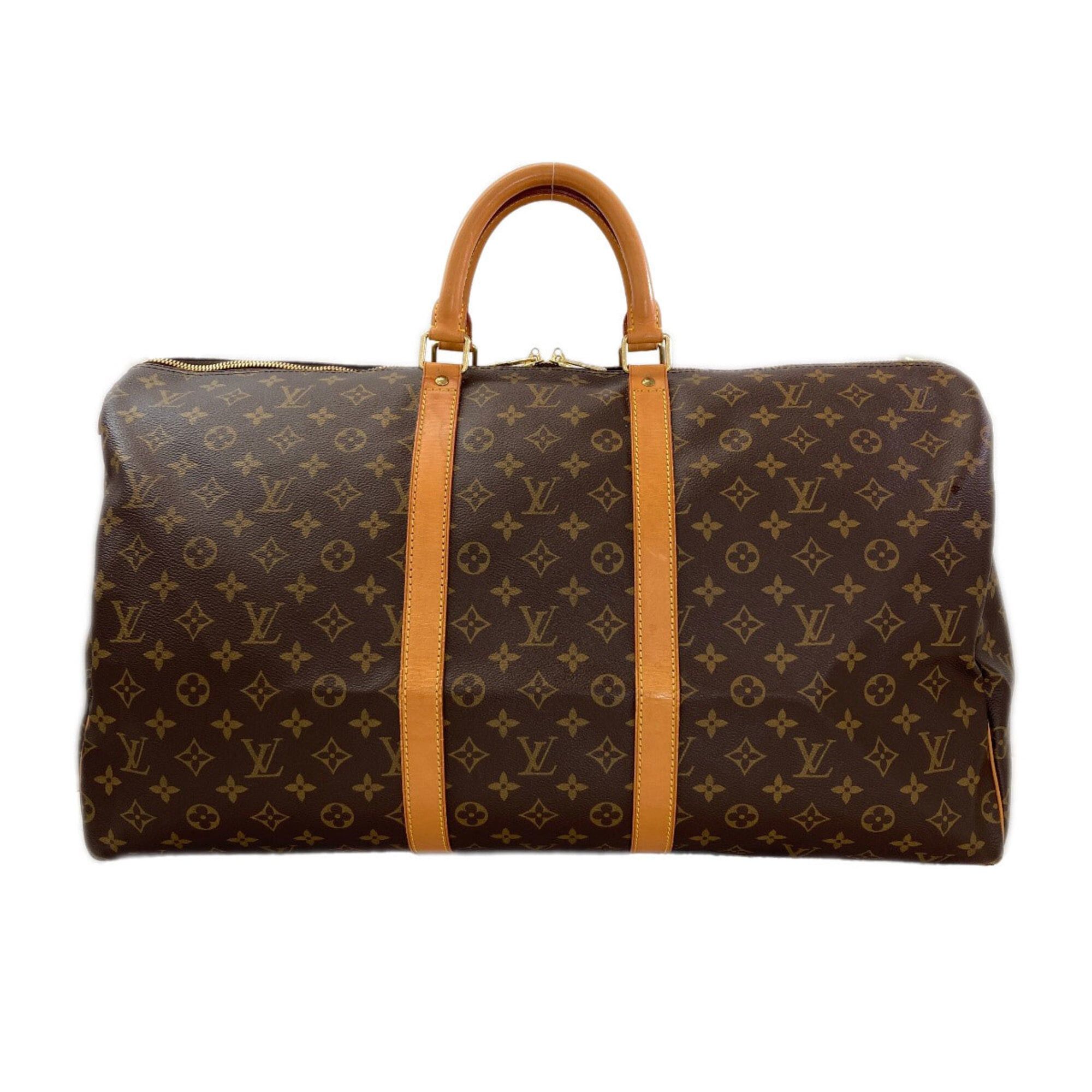 Louis Vuitton Louis Vuitton M41424 Keepall 55 Boston Bag Monogram Canvas Women's LOUIS VUITTON Size ONE SIZE - 1 Thumbnail