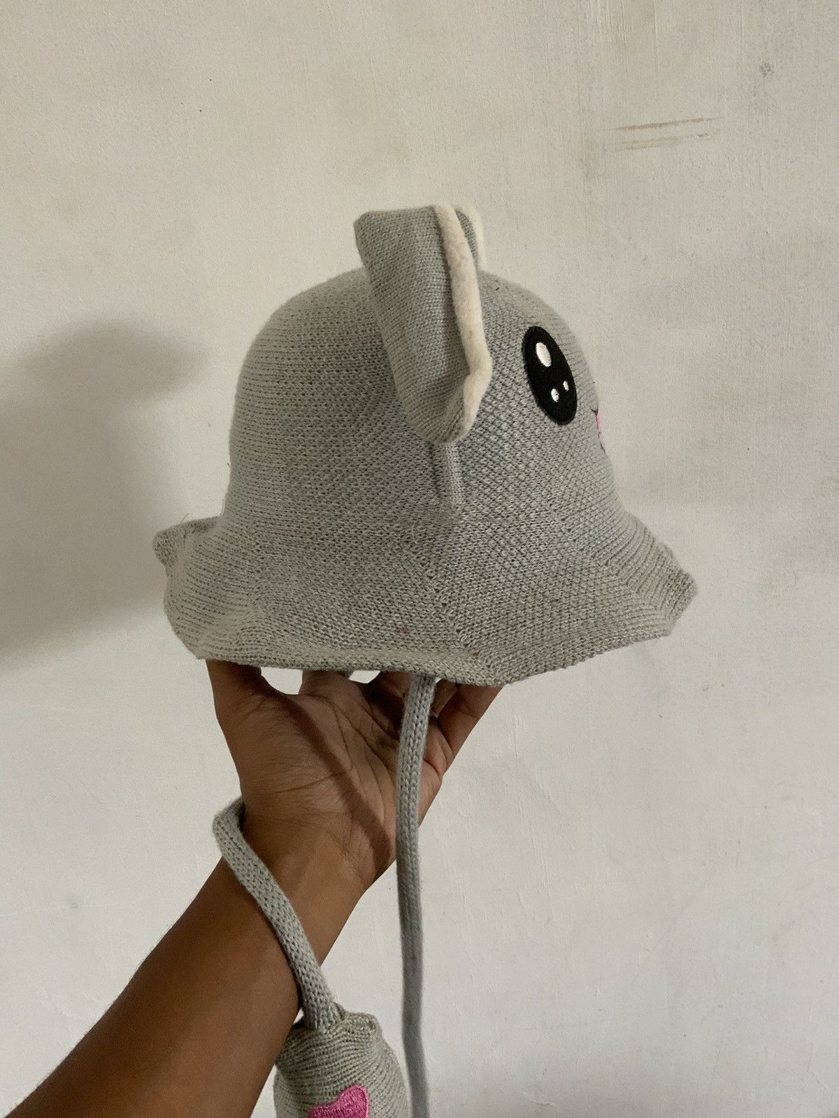 Japanese Brand Rabbit Ear Sun Bucket Hat Size ONE SIZE - 6 Thumbnail