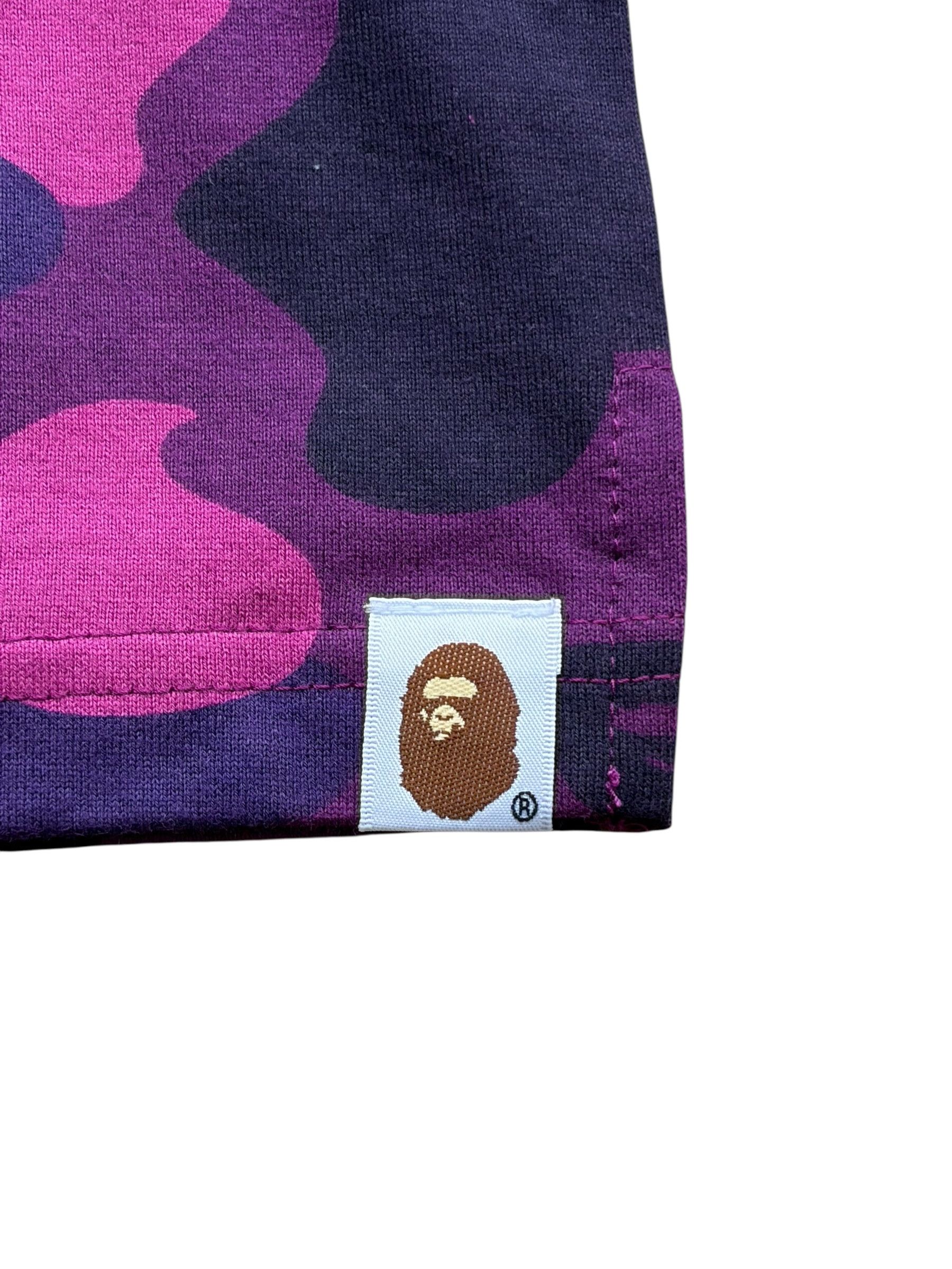 Bape Bape Purple Camo White College Logo Sleeveless Tank Top Size US S / EU 44-46 / 1 - 4 Thumbnail