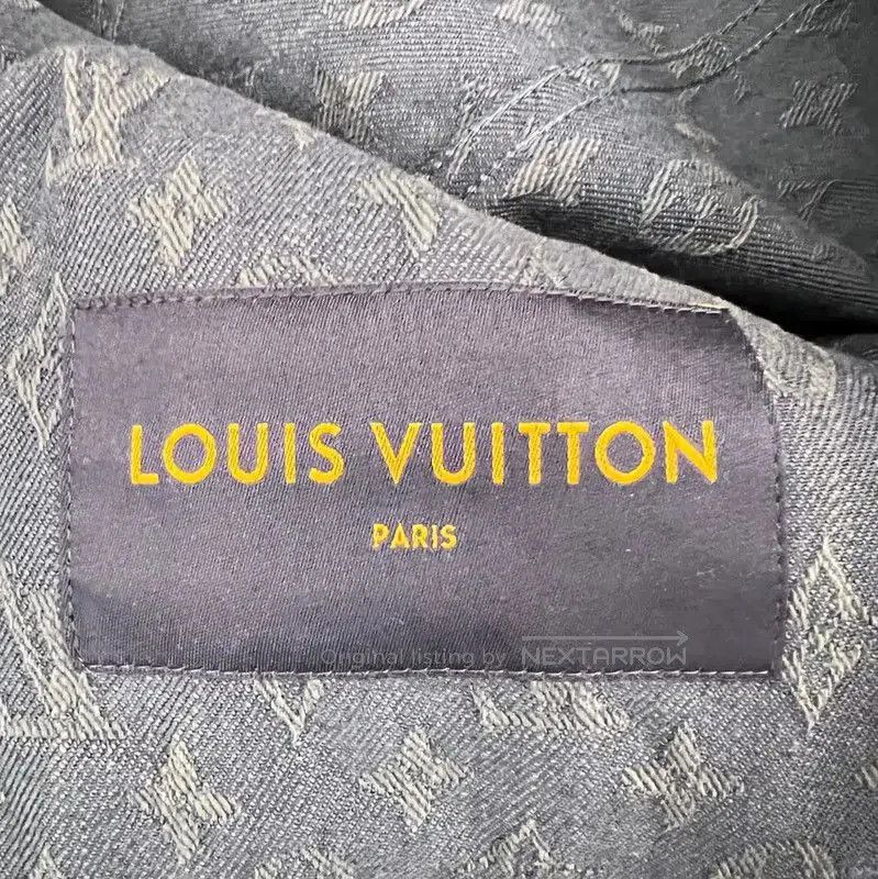 Louis Vuitton Louis Vuitton Blue Cotton Denim Jacket . Size US M / EU 48-50 / 2 - 5 Thumbnail