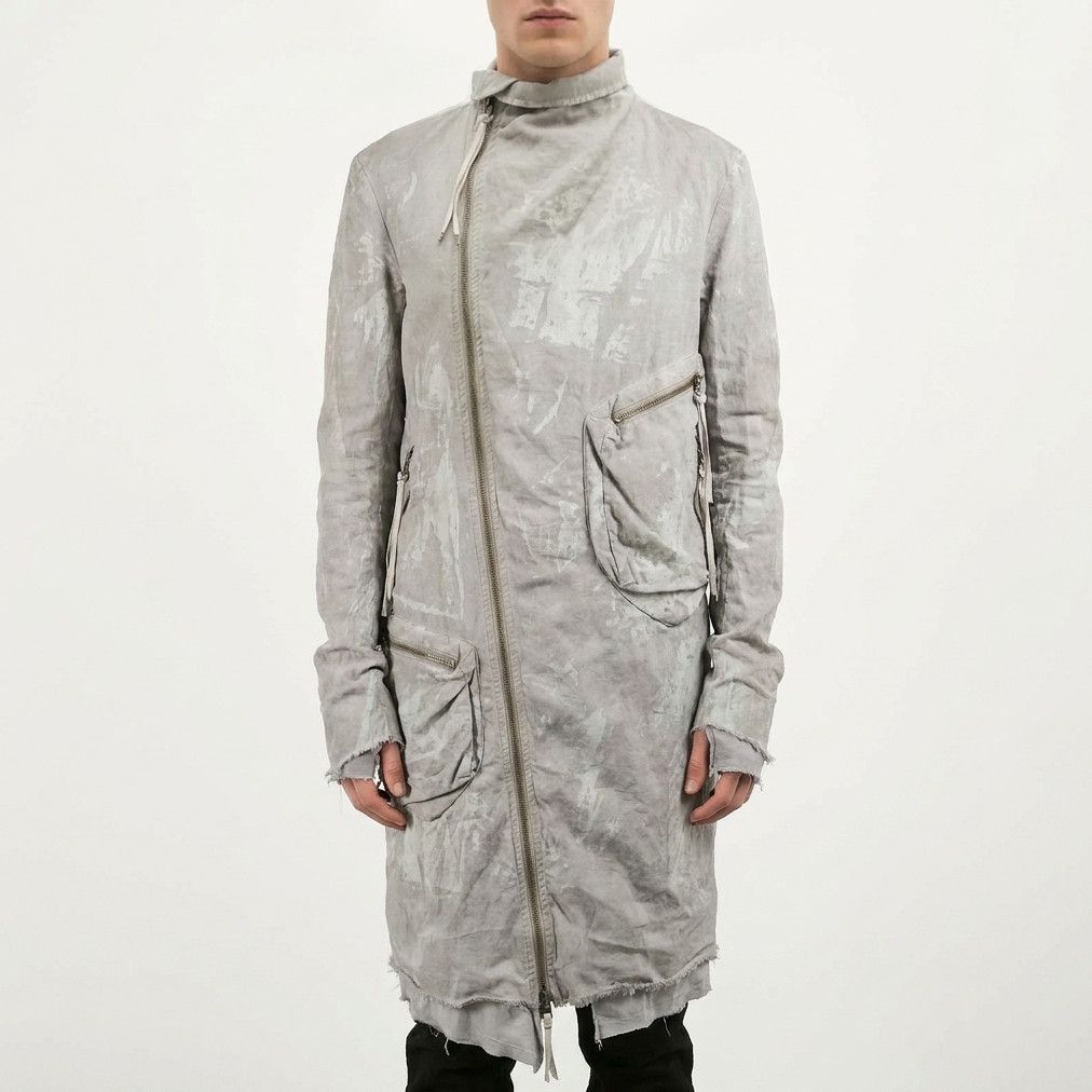 NWT Distressed Long Parka, Army of Me –