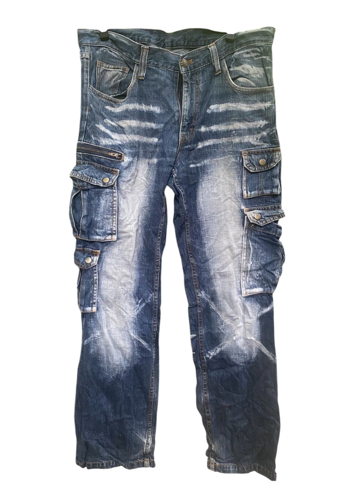 Beauty Beast × Japanese Brand VINTAGE MOVANIE CARGO DEMIN Size US 34 / EU 50 - 1 Thumbnail