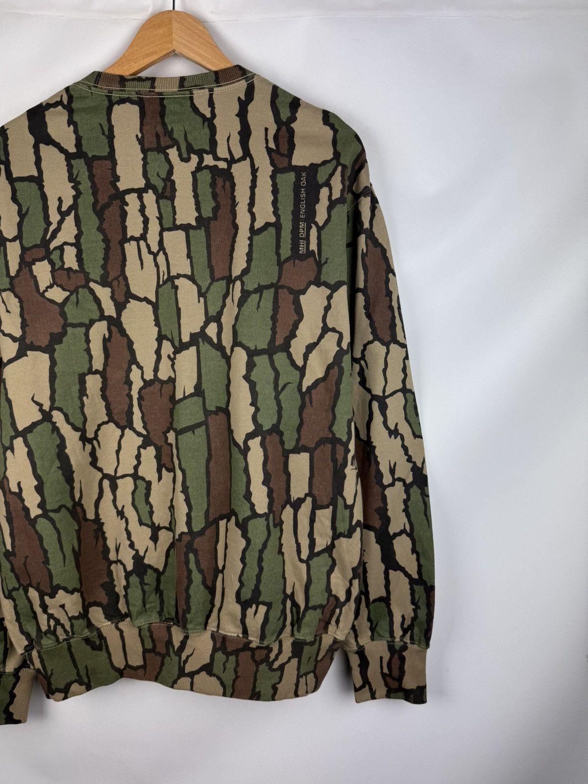 Maharishi MHI Maha Trebark English Mossy Oak Camo Cotton Sweatshirt Size US XL / EU 56 / 4 - 15 Thumbnail
