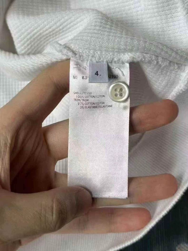 Thom Browne Thom Browne White waffle polos Size US XL / EU 56 / 4 - 4 Thumbnail