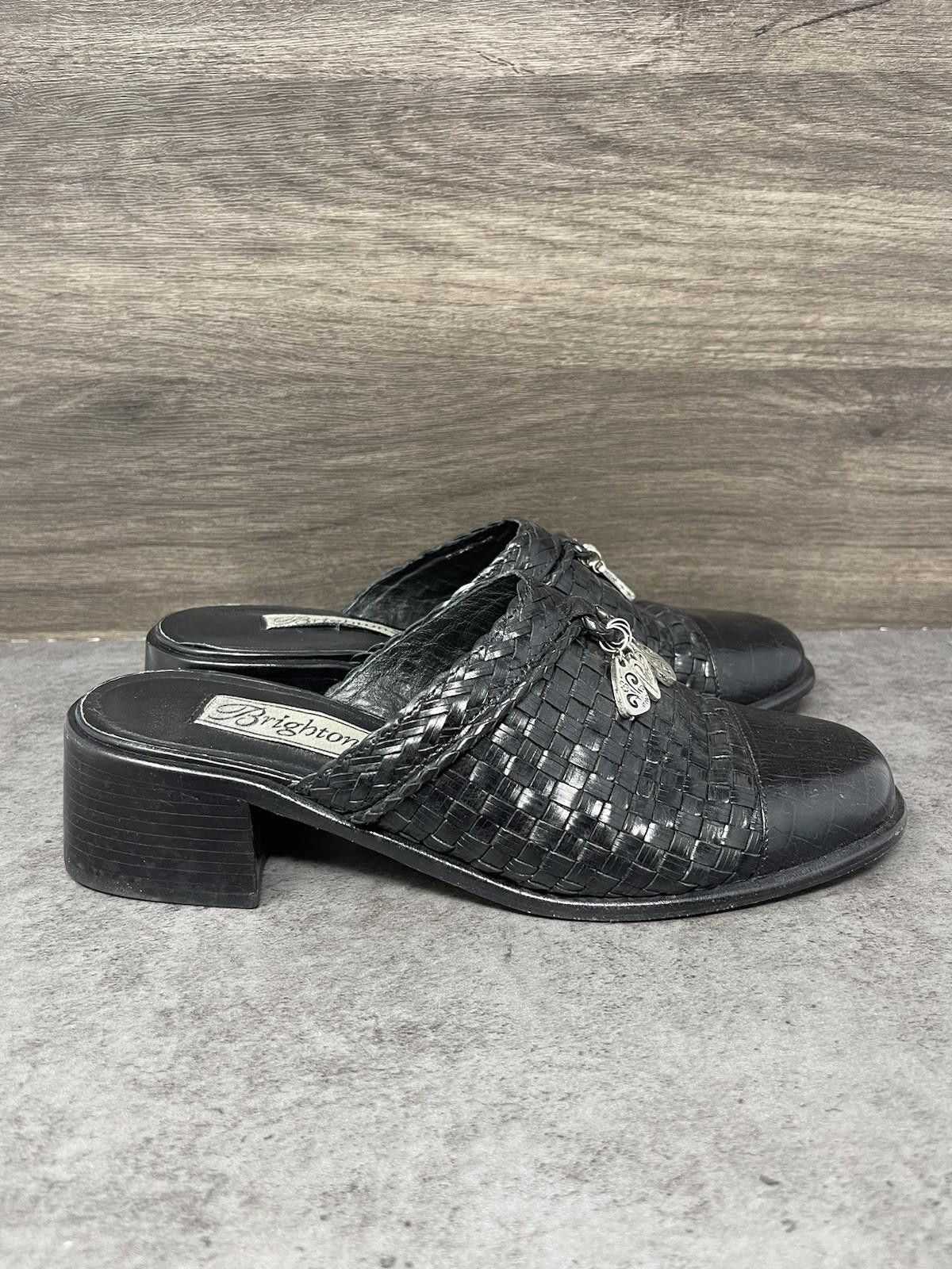 Brighton Brighton Shoes Womens Size 8 Franki Croc Mule Leather Size US 8 / IT 38 - 5 Thumbnail