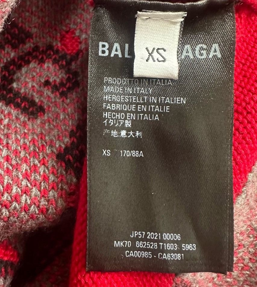 Balenciaga BALENCIAGAFW21 Full Print Bullet Curtain Fake 2412-Nextarrow Size US XS / EU 42 / 0 - 7 Thumbnail