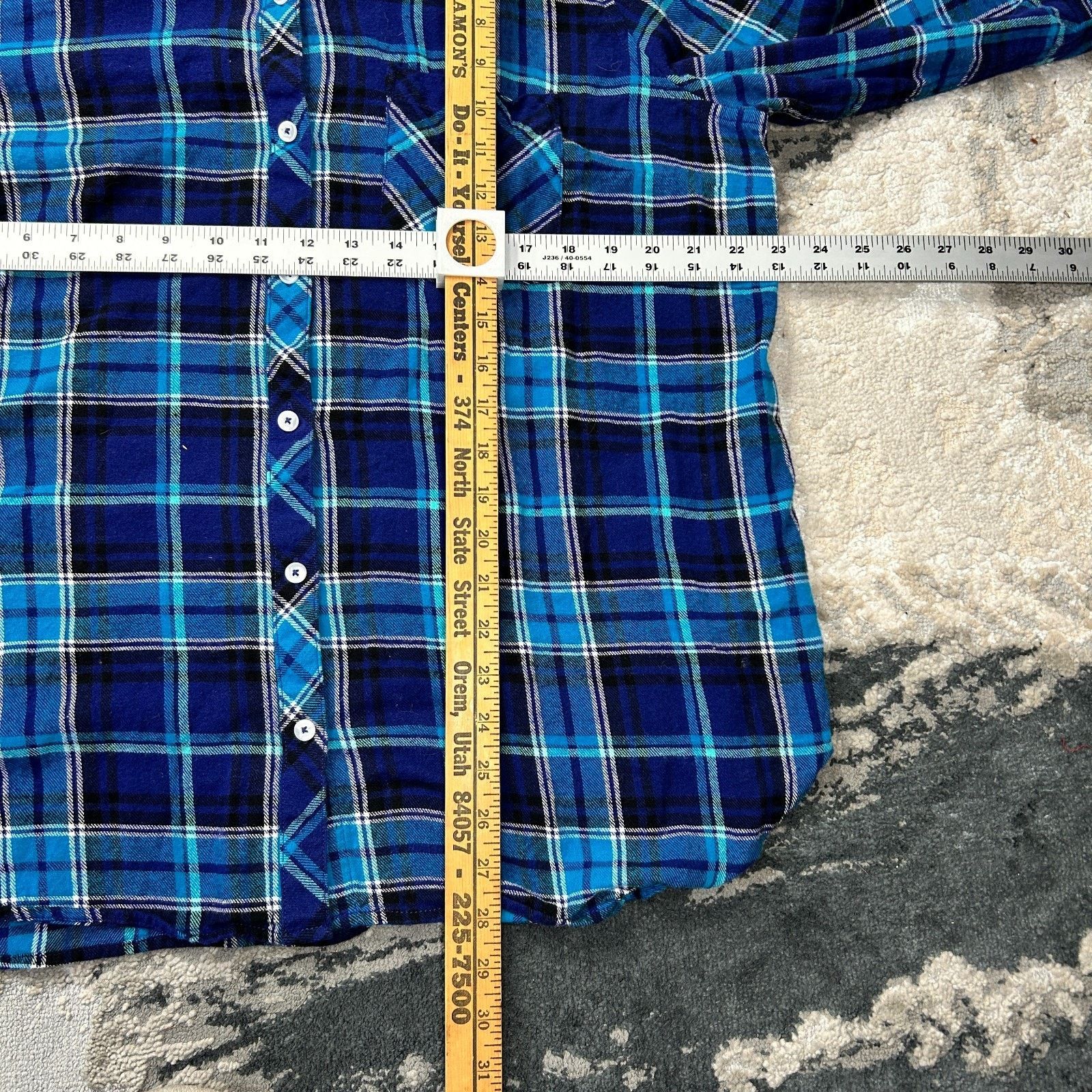 & Other Stories Woolrich Flannel Shirt sz XXL Multicolor Plaid Everyday Wear Size XXL / US 16-18 / IT 52-54 - 4 Thumbnail