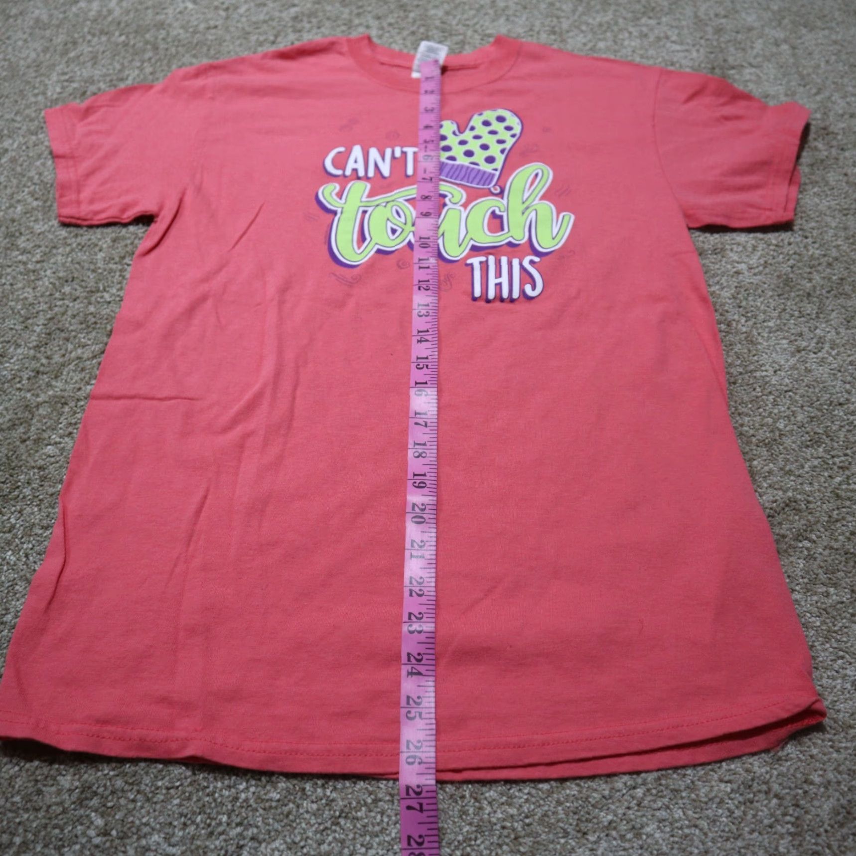 Vintage Can't Touch This Tee T-Shirt Pink Unisex Adults Regular Size M Men's Shirt Short Sleeve 100% Cotton Artopia.com Size US M / EU 48-50 / 2 - 6 Thumbnail