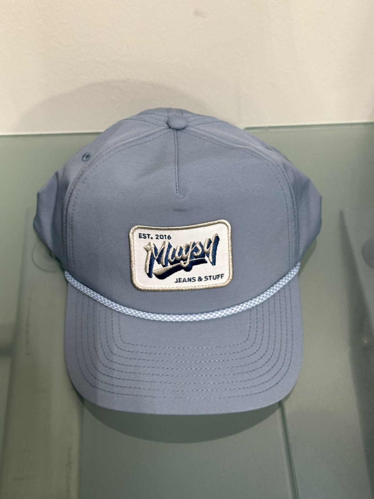 Other Mugsy Jeans Rope Light Blue Hat Snapback NEW Size ONE SIZE - 5 Thumbnail
