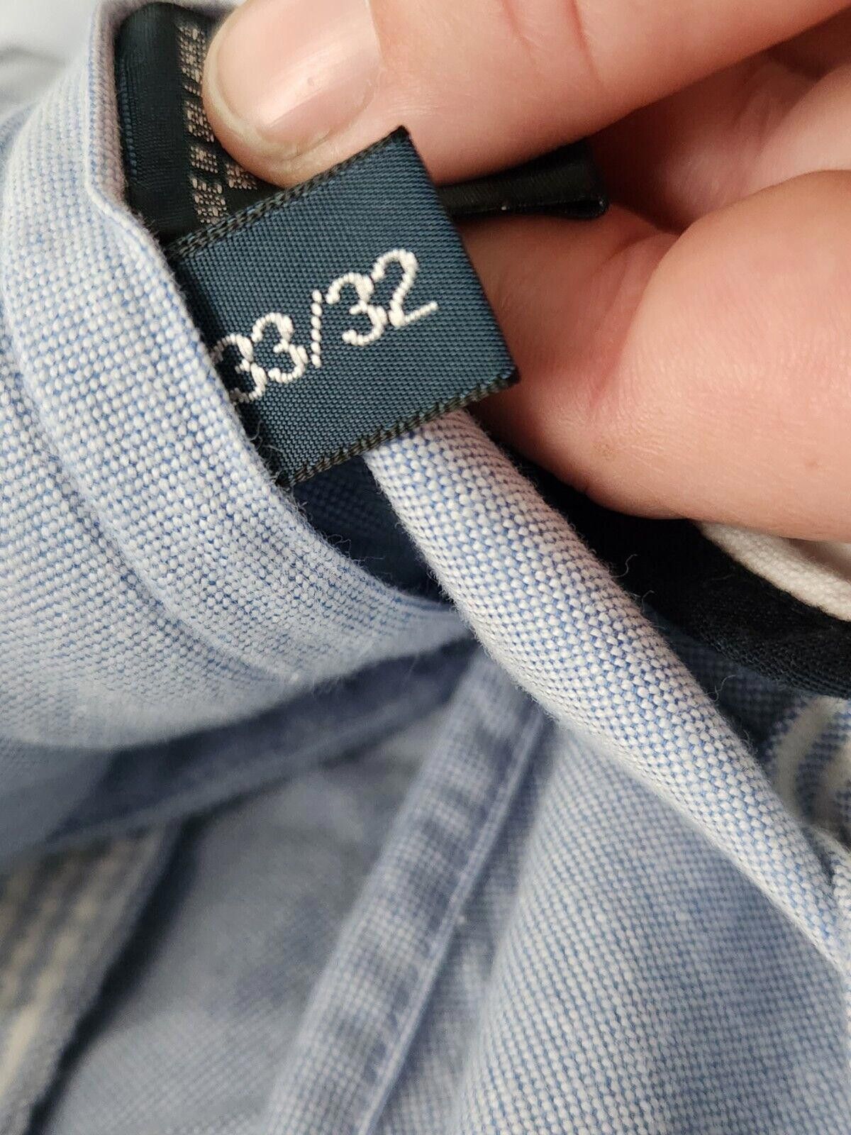 Polo Ralph Lauren Mens Polo Ralph Lauren Pants Chino Baby Blue 33 X 32 Dressy Size US 33 - 3 Thumbnail