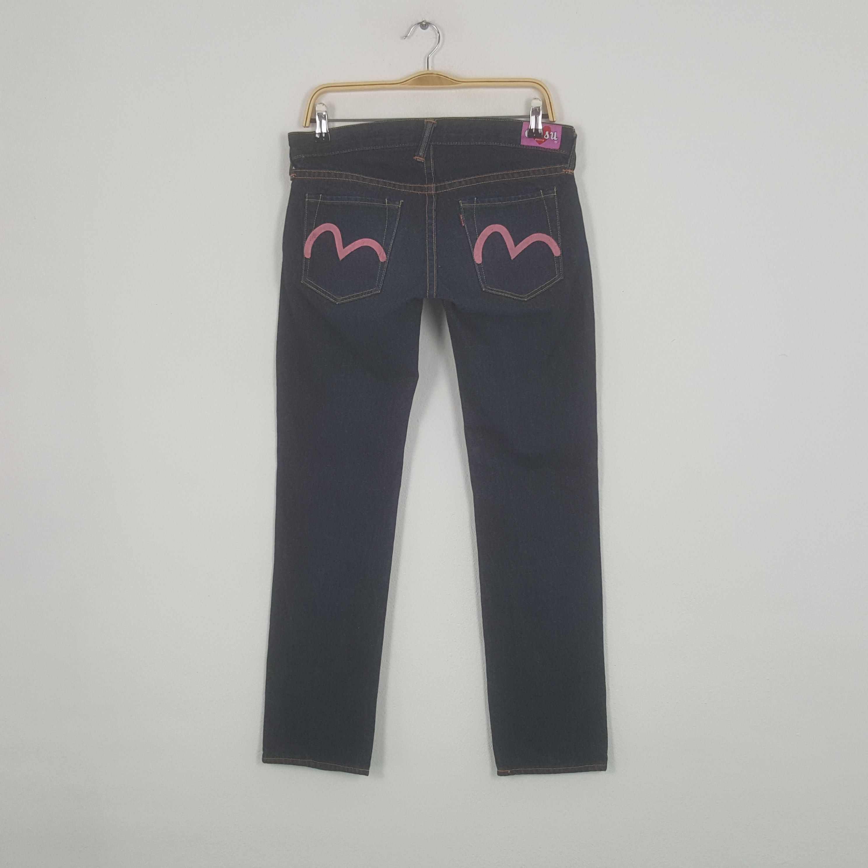 Evisu Vintage Evisu Japanese Brand Daicock Pink Art Custom Jeans Size 32" / US 10 / IT 46 - 4 Thumbnail