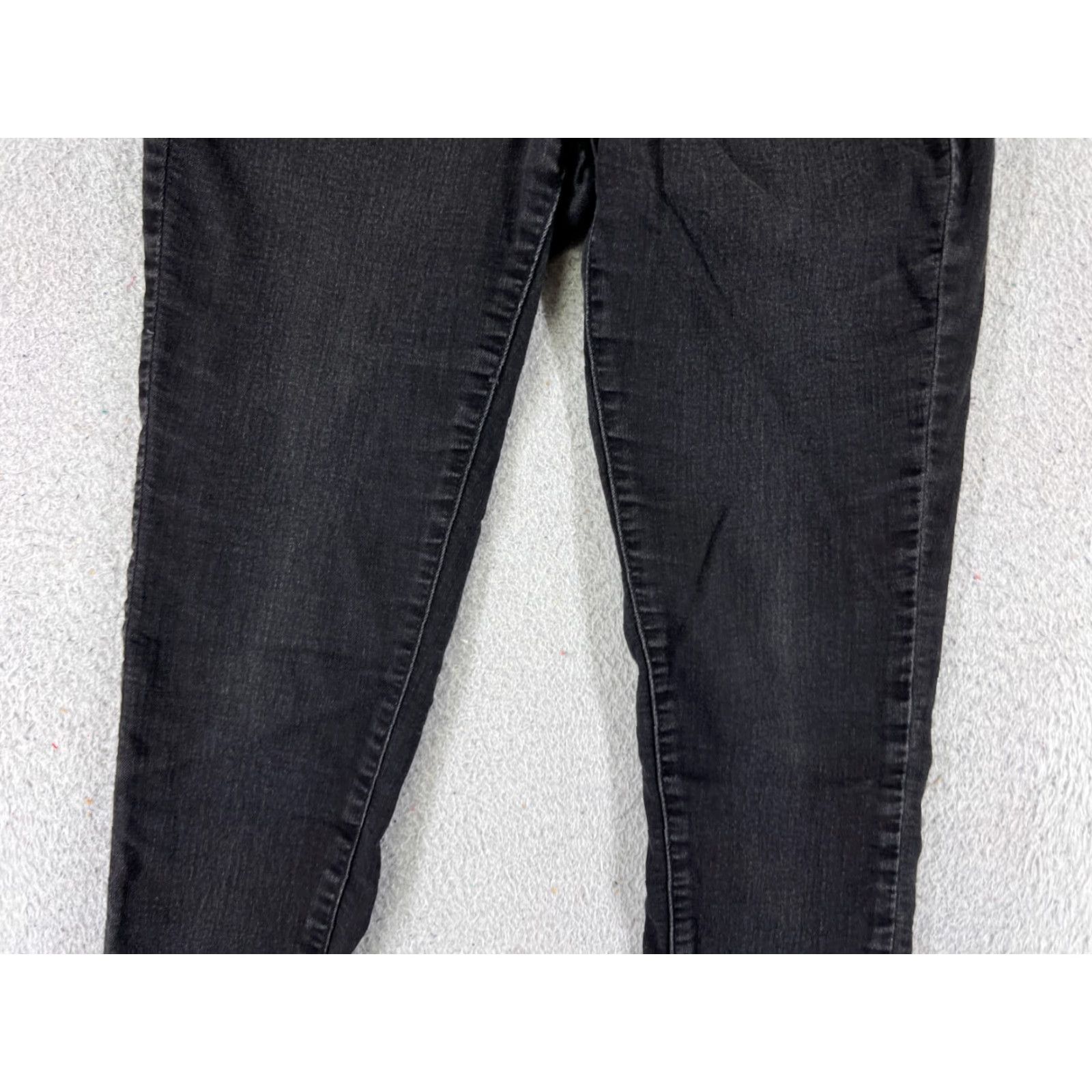 Old Navy Old Navy Rockstar Skinny Jeans Womens 4 Black Low Rise Denim 27" Inseam 90s Retro Size 27" / US 4 / IT 40 - 3 Thumbnail