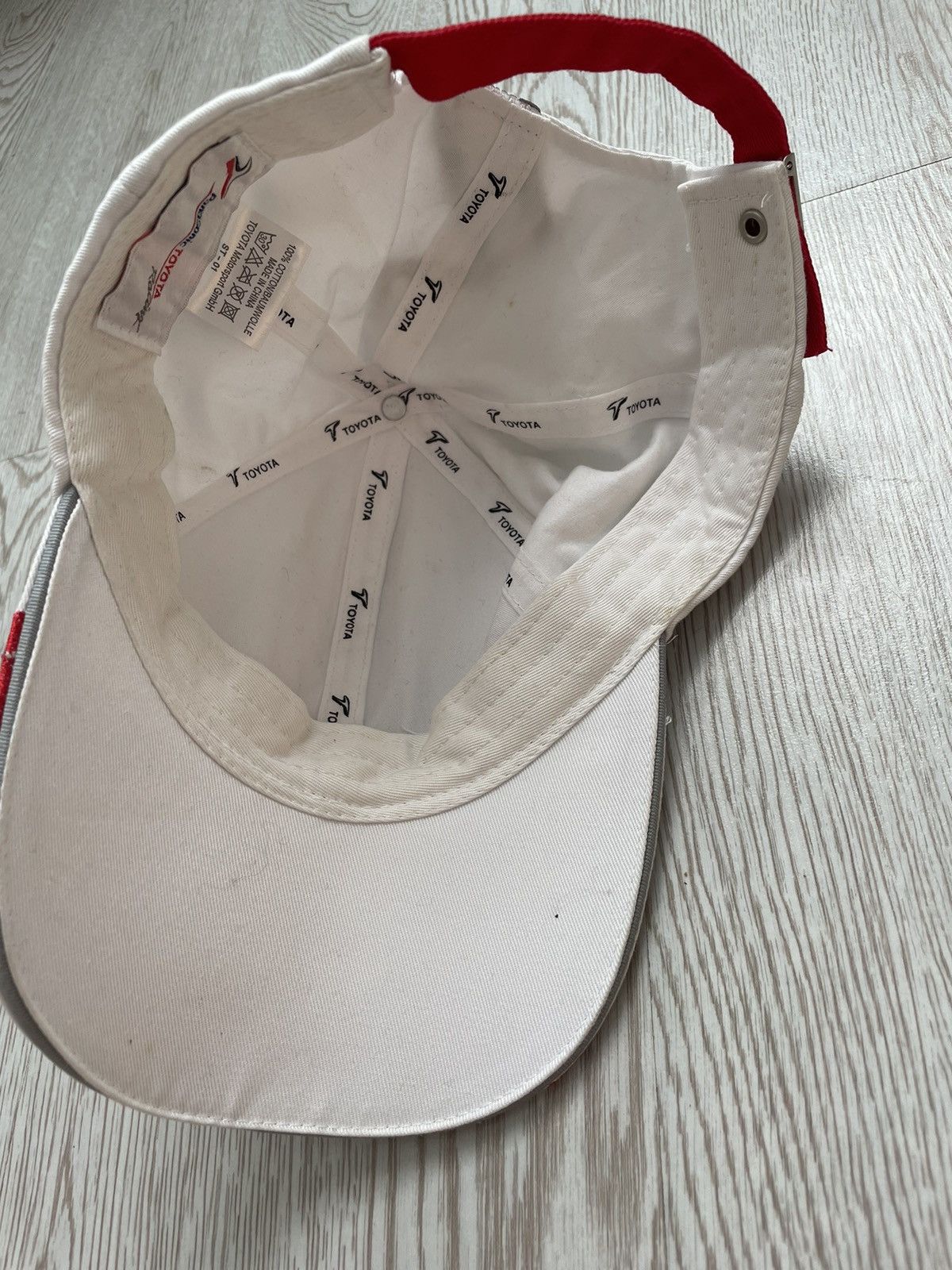 Formula 1 × Vintage Toyota Panasonic F1 Racing Hat Embroidered #7 Vintage Size ONE SIZE - 6 Thumbnail
