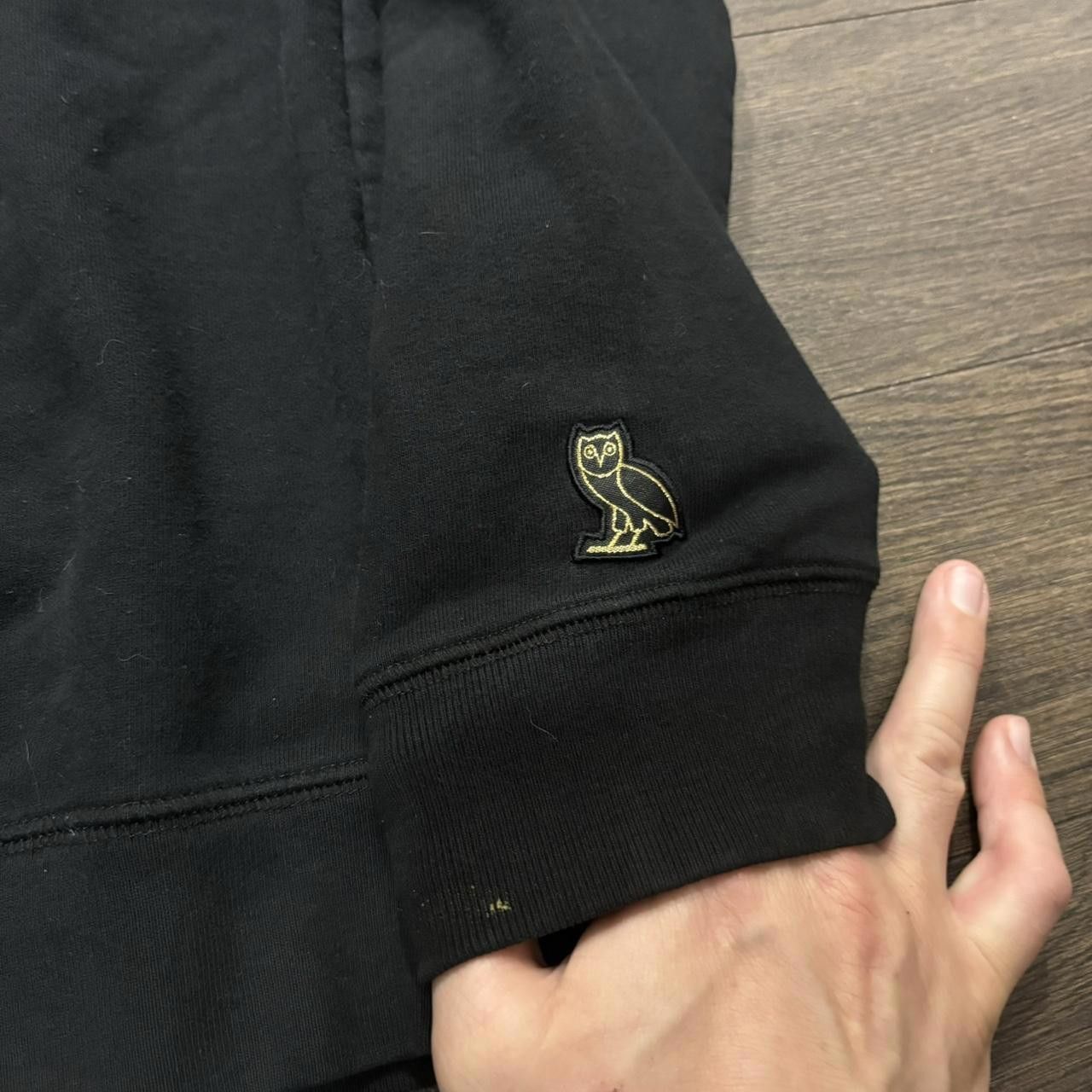 October's Very Own ovo octobers very own patched spell out crewneck sweatshirt. Size US M / EU 48-50 / 2 - 4 Thumbnail