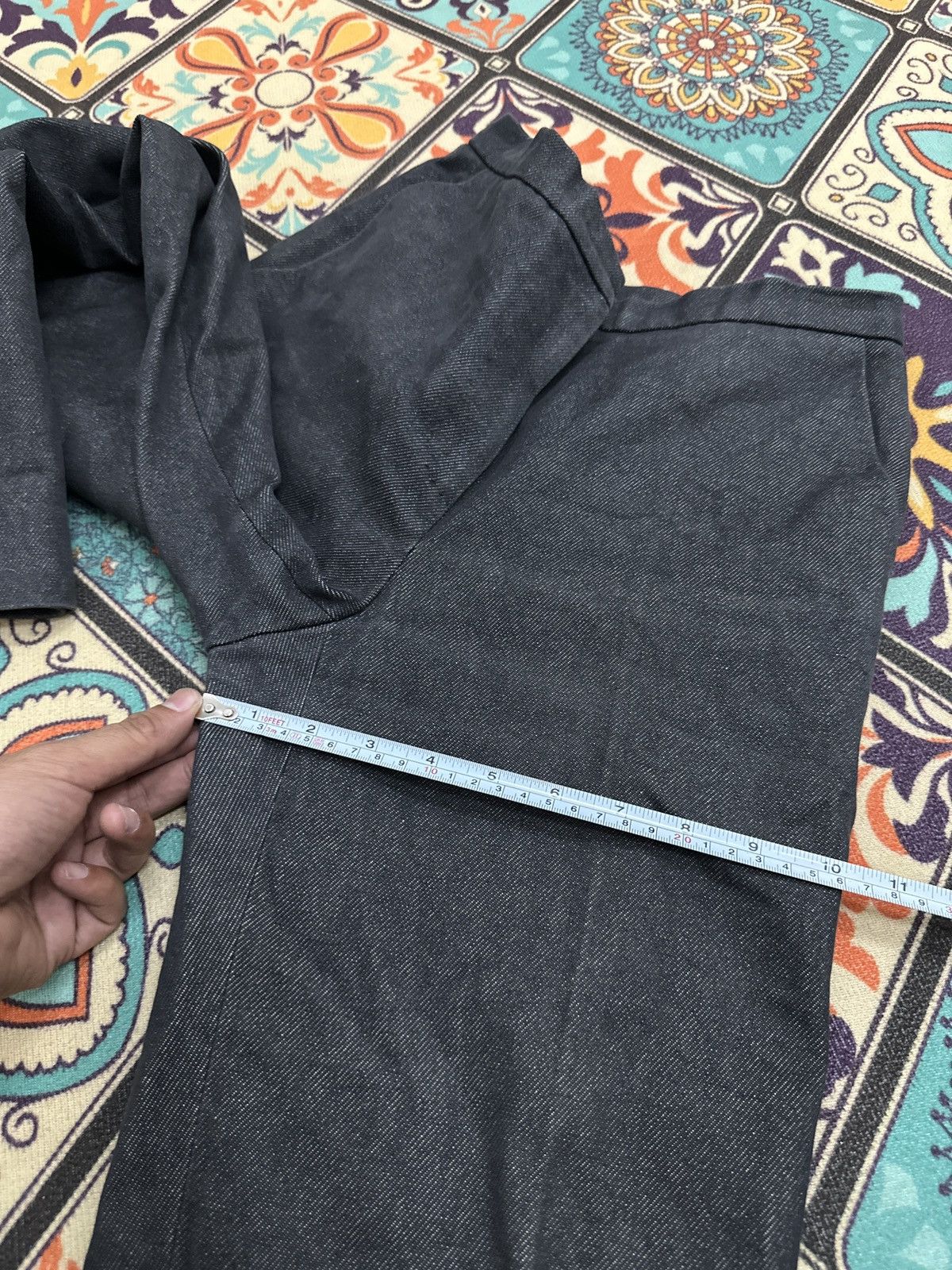 Max Mara Max Mara Made in Italy Denim Pant Size 28" / US 6 / IT 42 - 14 Thumbnail