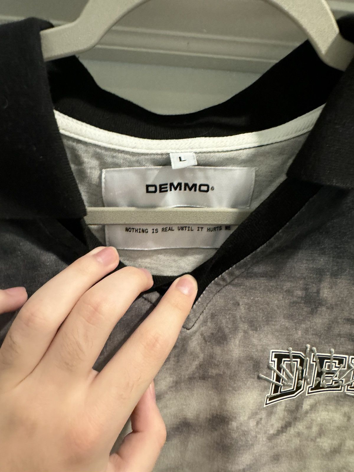 Hood By Air × Playboi Carti DEMMO CORP N.I.R.U.I.H.M. Jersey Size US L / EU 52-54 / 3 - 4 Thumbnail