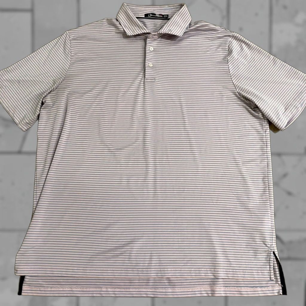 RLX Ralph Lauren VINTAGE Ralph Lauren RLX Striped Athletic Polo Shirt Men 2XL Blue Casual Size US XXL / EU 58 / 5 - 1 Thumbnail
