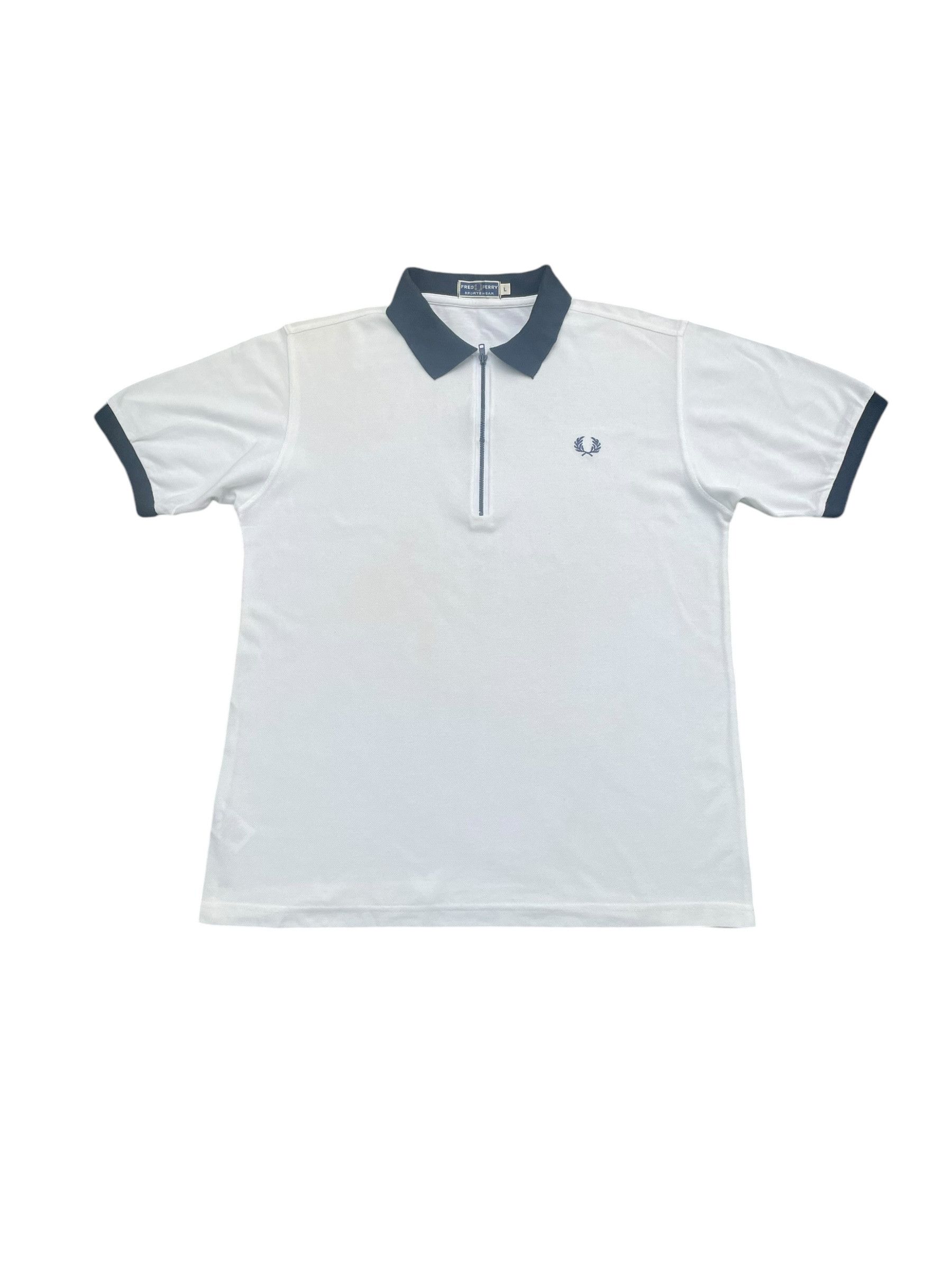 Fred Perry Vintage Fred Perry Half Zipper Polo Size US L / EU 52-54 / 3 - 1 Thumbnail