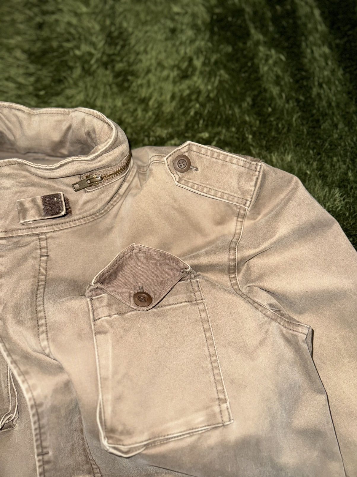 URBAN RESEARCH DOORS [L] URBAN RESEARCH Vintage-Washed M-65 Field Jacket Size US L / EU 52-54 / 3 - 6 Thumbnail