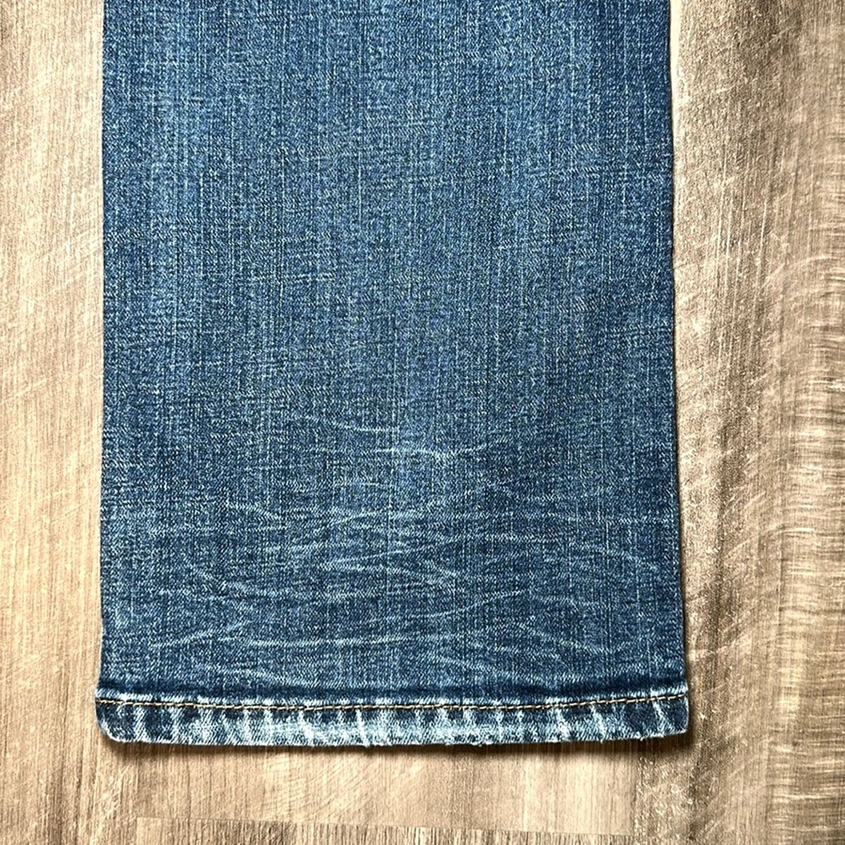 Wrangler Wrangler Aura Blue Boot Cut Jeans - Women 30 Regular Size 30, Bootcut, 32 Inseam, 40.5 Length, 8 Leg Opening, 10 Rise, 11.5 Thigh, MS10698 Size 30" / US 8 / IT 44 - 3 Thumbnail