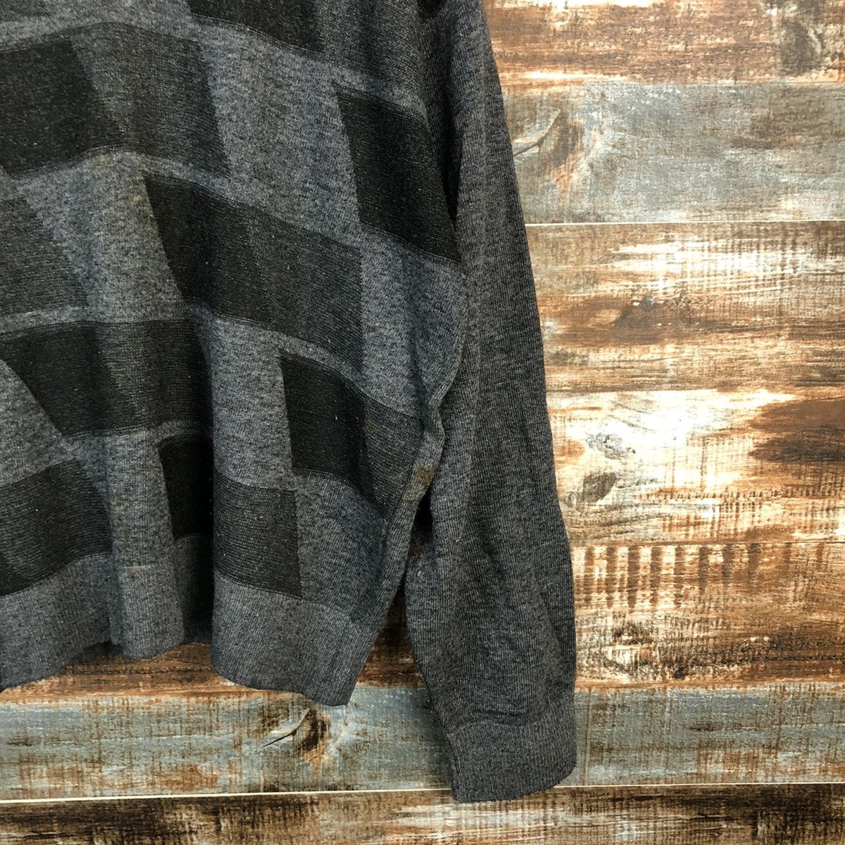 Homespun Knitwear × Japanese Brand Hi Land Grey japan vintage sweatshirt Knitwear #A1670 Size US M / EU 48-50 / 2 - 8 Thumbnail
