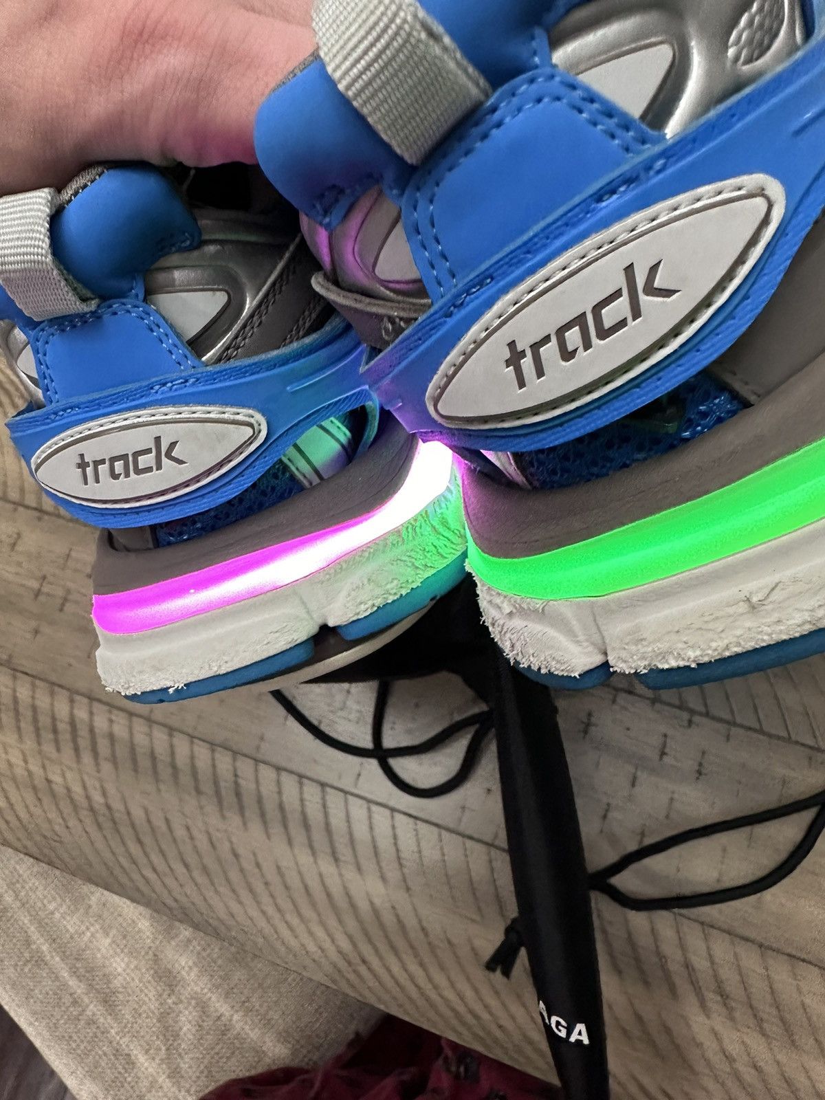 Balenciaga Balenciaga led track Size US 7 / EU 40 - 8 Thumbnail