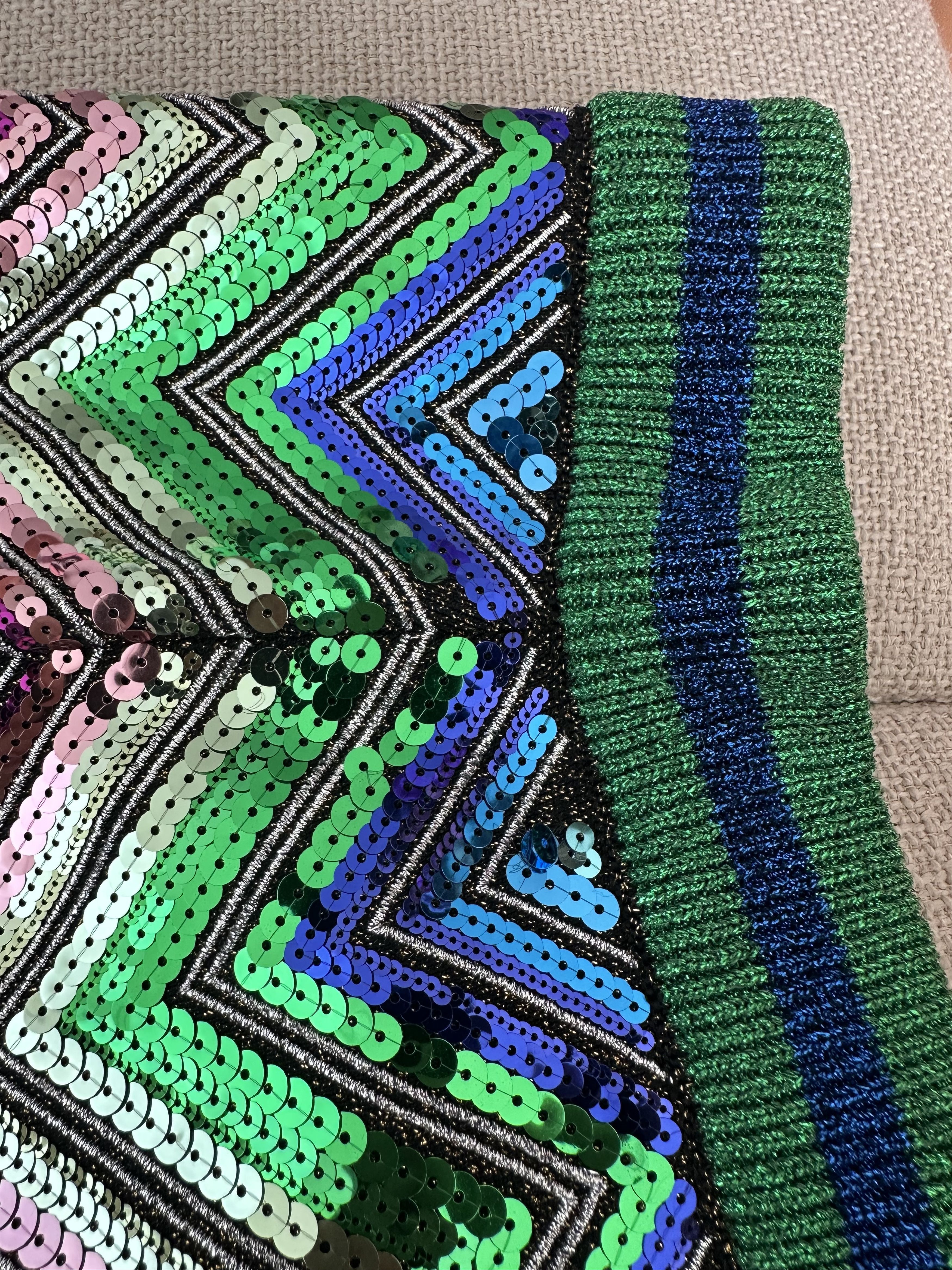 Gucci Gucci Knitted stretchy Skirt with sequins S Size 26" / US 2 / IT 38 - 13 Thumbnail