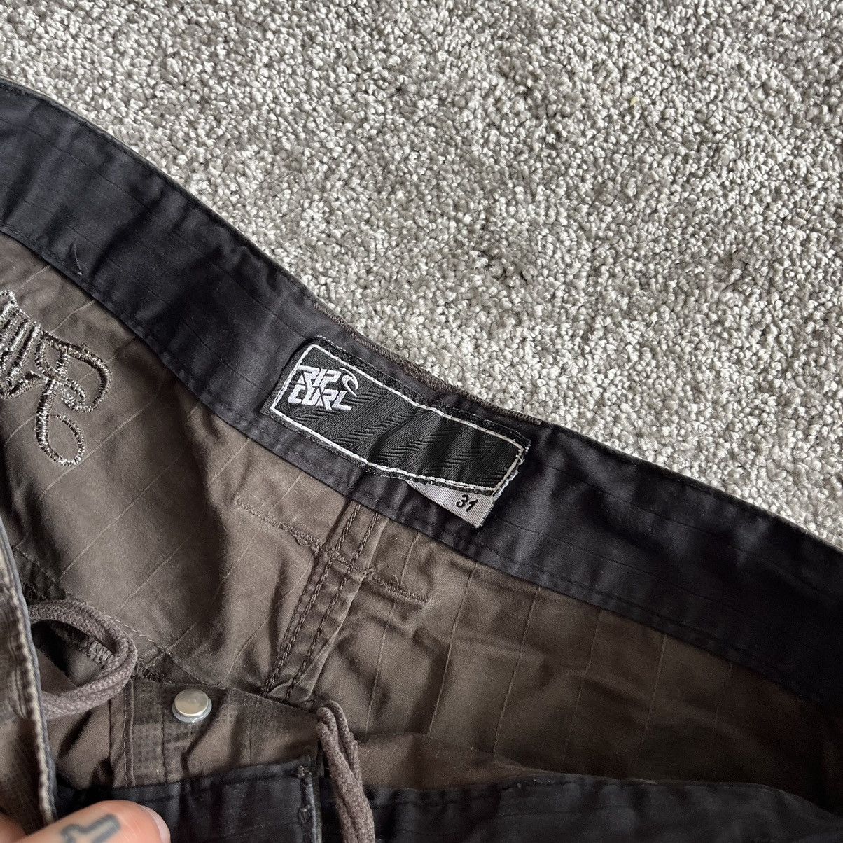 Rip Curl Vintage Rip Curl Cargo Pants Size US 31 - 3 Thumbnail