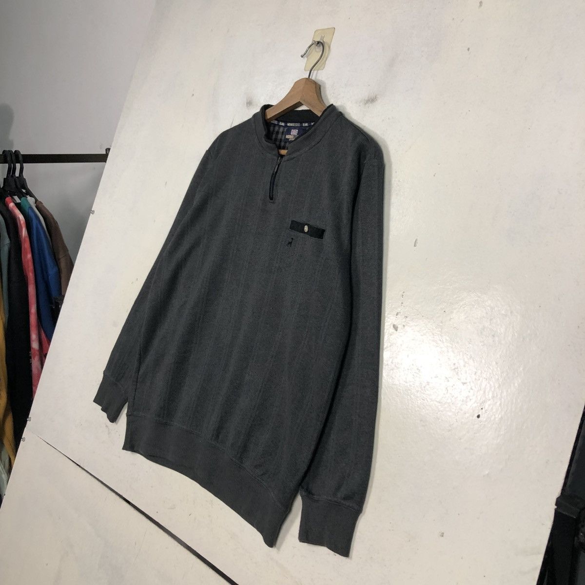 Japanese Brand 📌Vintage Sweatshirt Collar Michiko London Jeans Size US L / EU 52-54 / 3 - 4 Thumbnail
