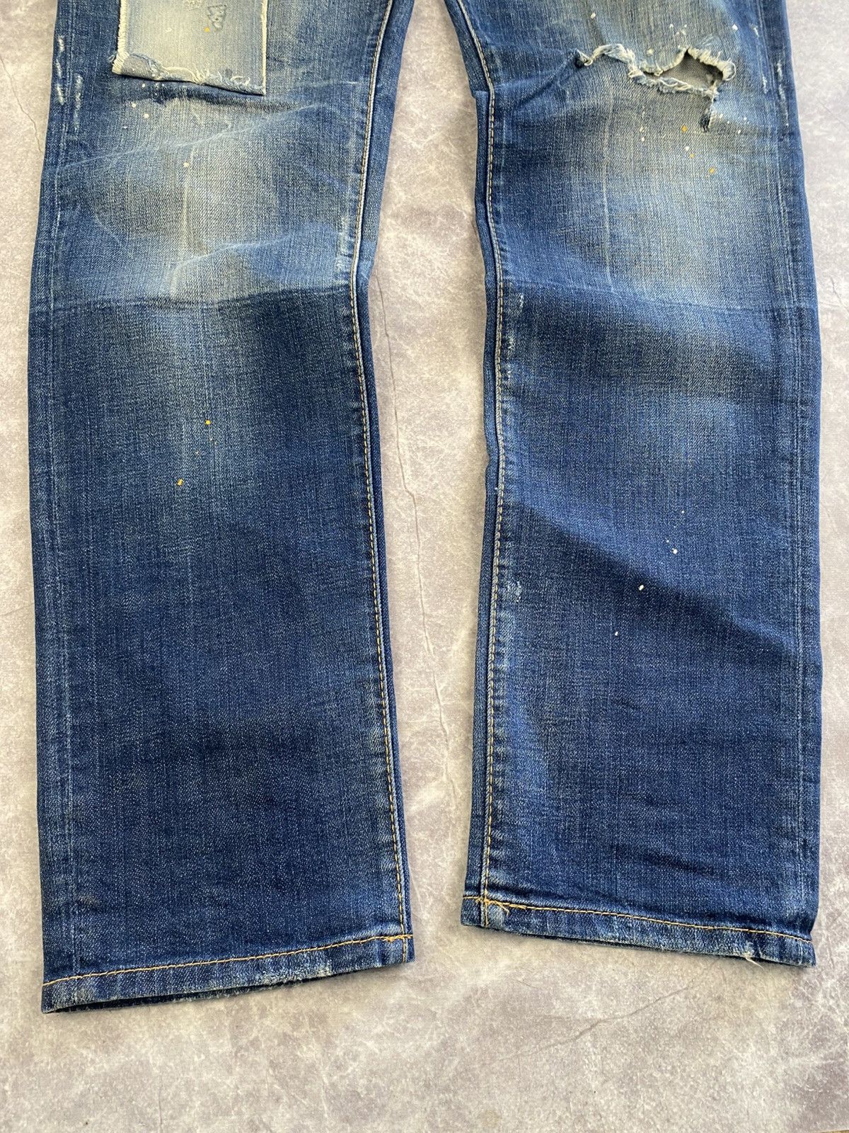 Dsquared2 Dsquared2 Distressed Painted Cool Guy Jeans Size: 52 Size US 36 / EU 52 - 8 Thumbnail