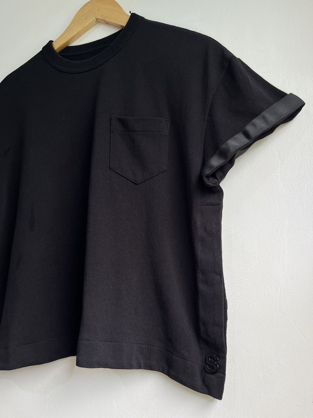 Sacai Cotton Jersey T-Shirt Size S / US 4 / IT 40 - 3 Thumbnail