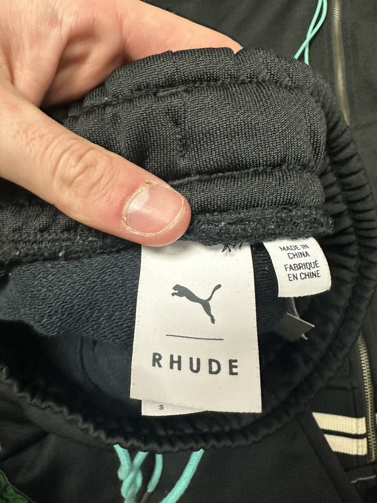 Puma × Rhude Rhude x Puma Tracksuit Black SET BUNDLE Size US S / EU 44-46 / 1 - 2 Thumbnail