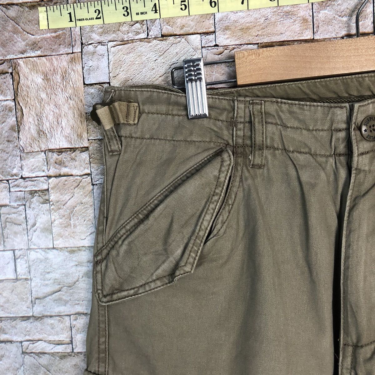 Surplus Research Surplus Brown utility tactical Cargo Multipocket Pants #A322 Size US 32 / EU 48 - 8 Thumbnail