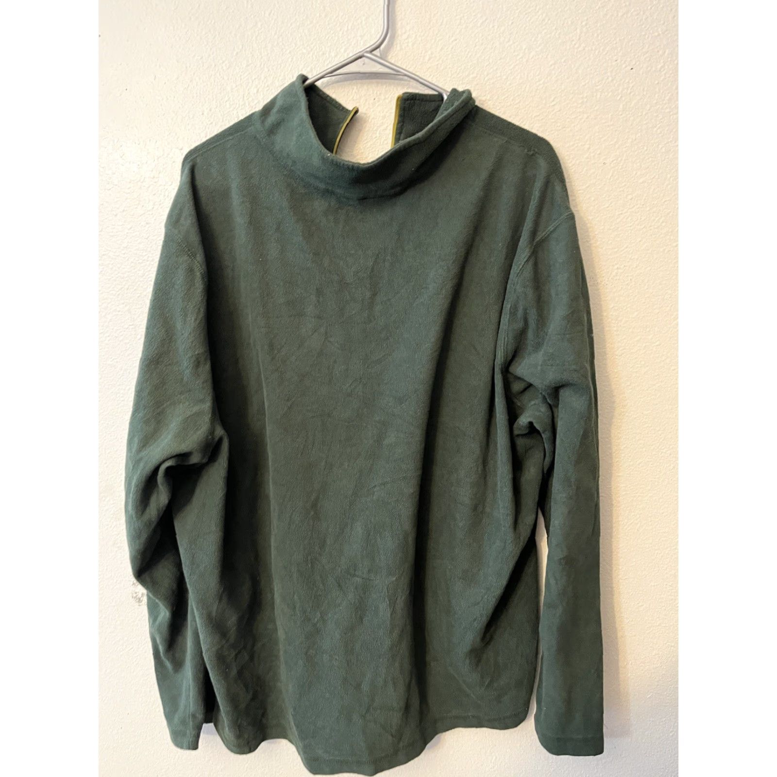 Eddie Bauer Eddie Bauer Men’s 1/4 Zip Sweater Green 2XL Shirt Pullover Casual Cotton Cardigan Size US XXL / EU 58 / 5 - 2 Thumbnail