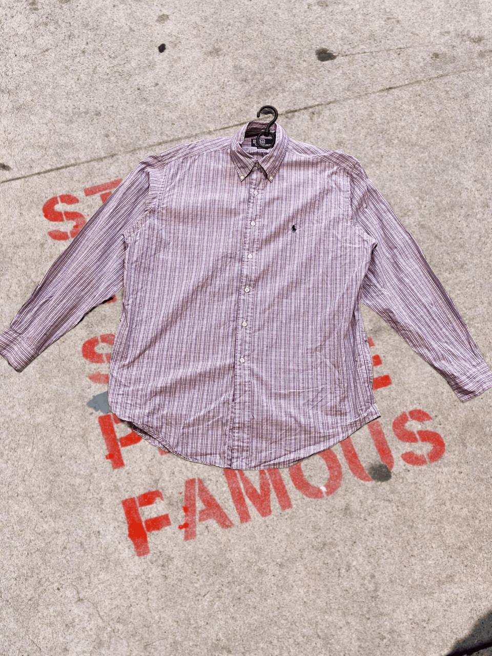 Polo Ralph Lauren Vintage 2000s Polo Ralph Lauren Check Pony Button Up Shirt Size US XL / EU 56 / 4 - 1 Thumbnail