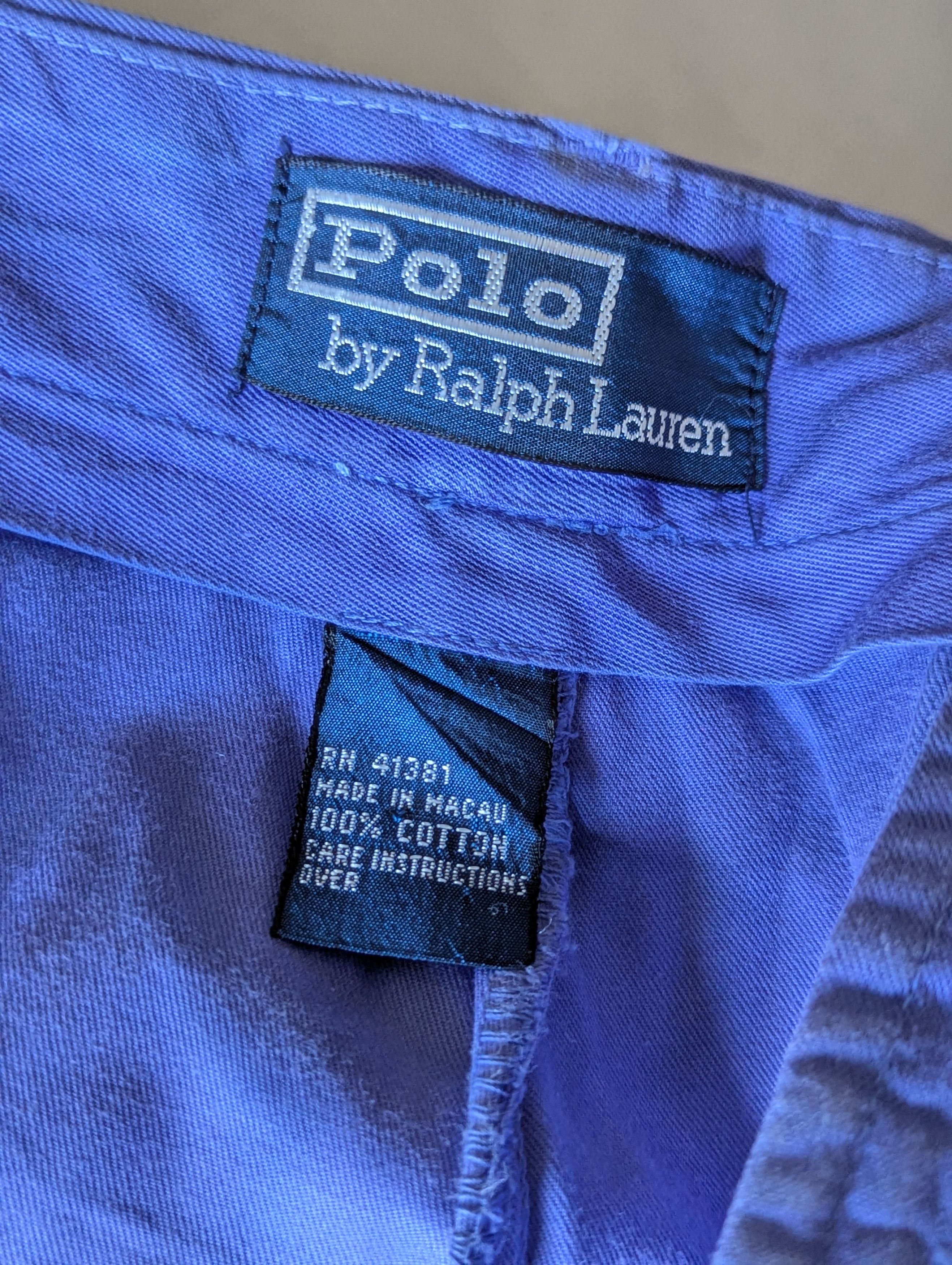 Polo Ralph Lauren Vintage Dye Cotton Short Size US 36 / EU 52 - 3 Thumbnail