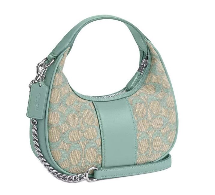 Coach Carmen Mini Crossbody In Signature Jacquard CT773 Size ONE SIZE - 9 Thumbnail